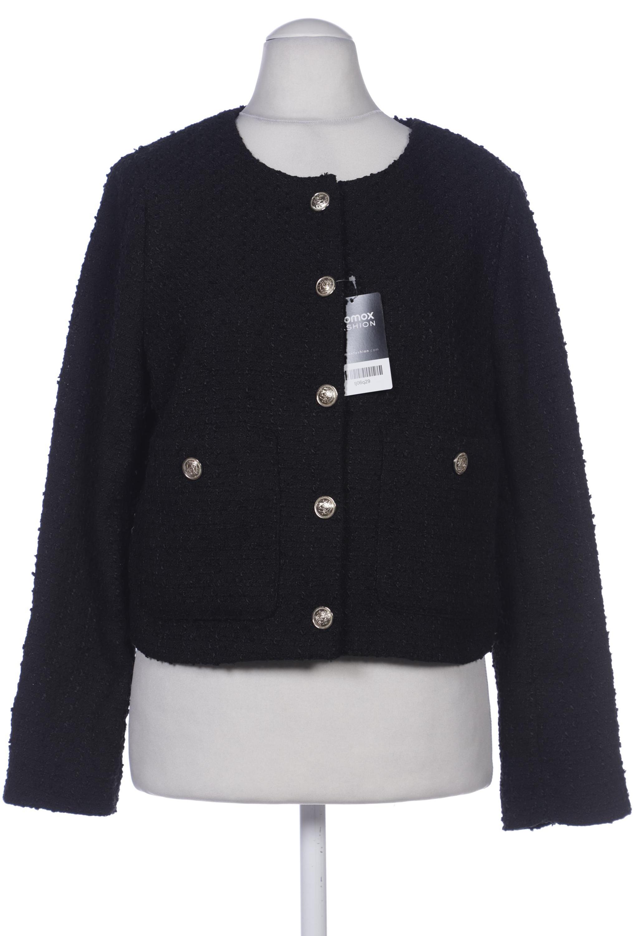 

H&M Damen Blazer, schwarz, Gr. 38