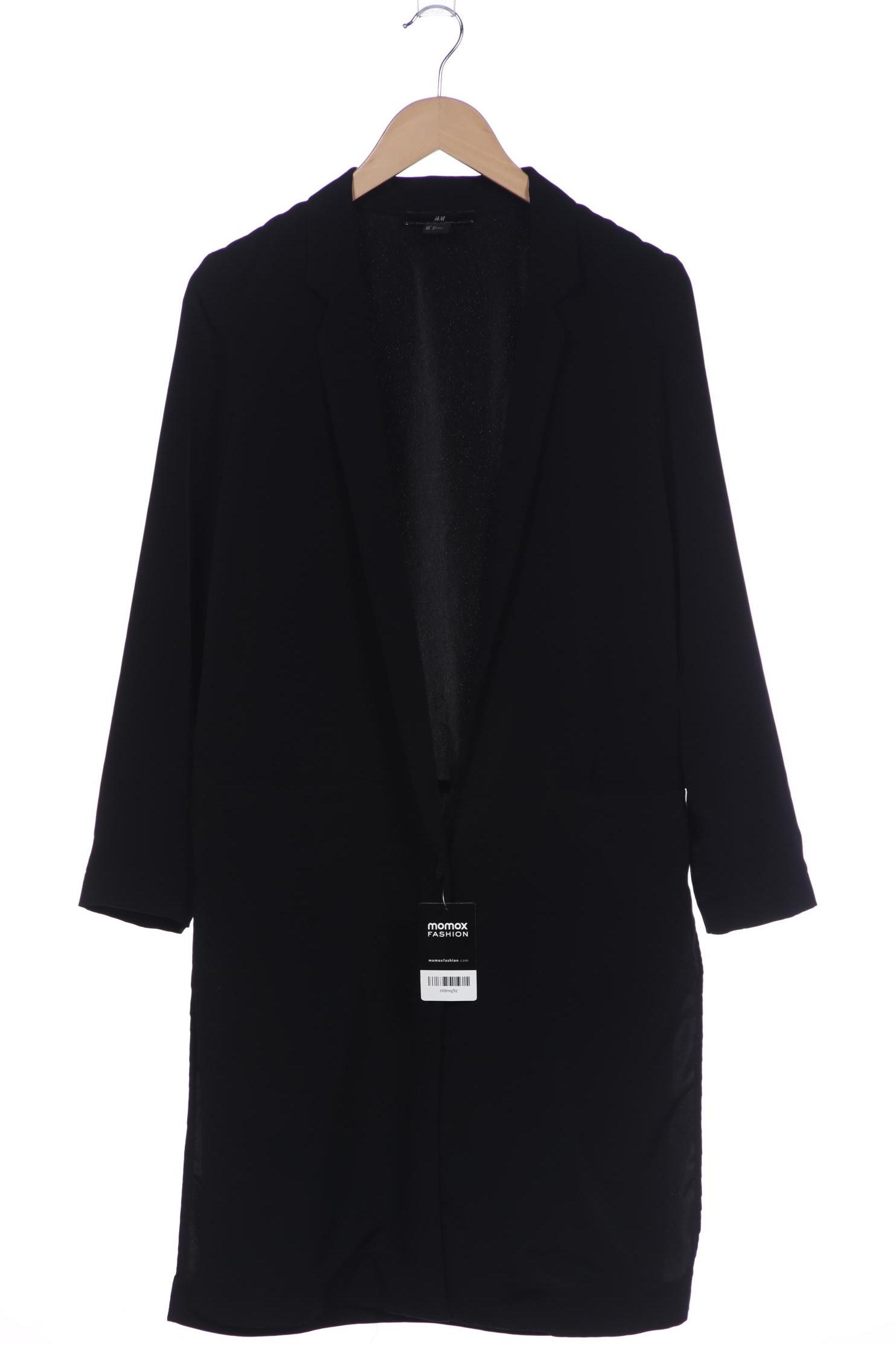 

H&M Damen Mantel, schwarz, Gr. 36