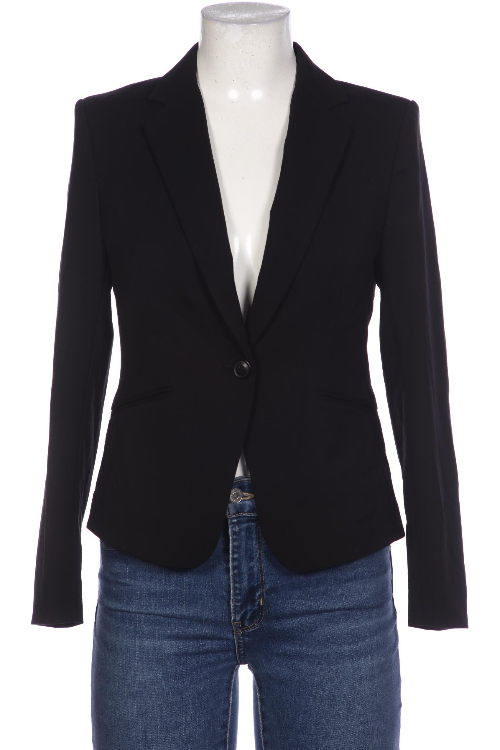 

H&M Damen Blazer, schwarz, Gr. 38