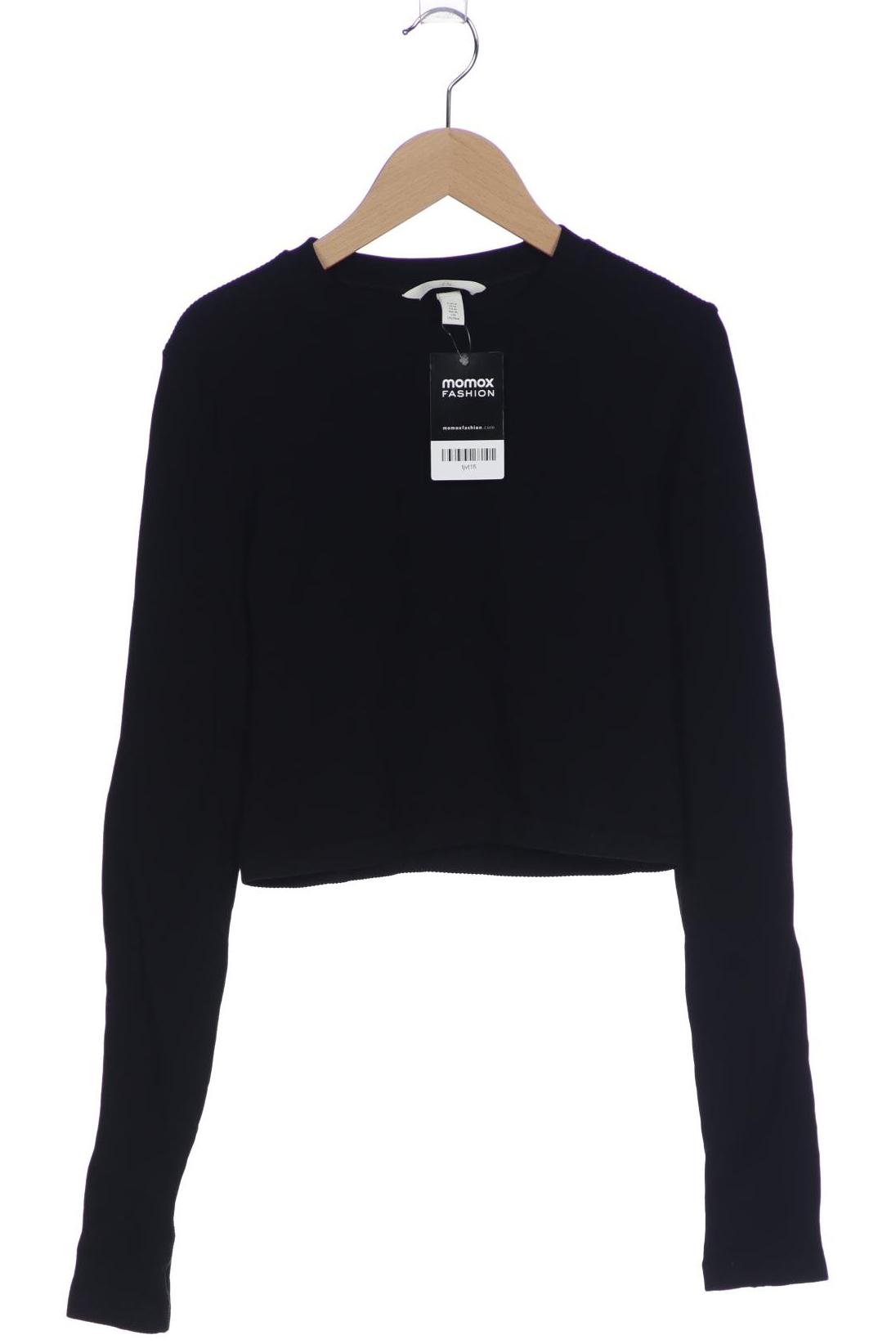 

H&M Damen Pullover, schwarz, Gr. 38