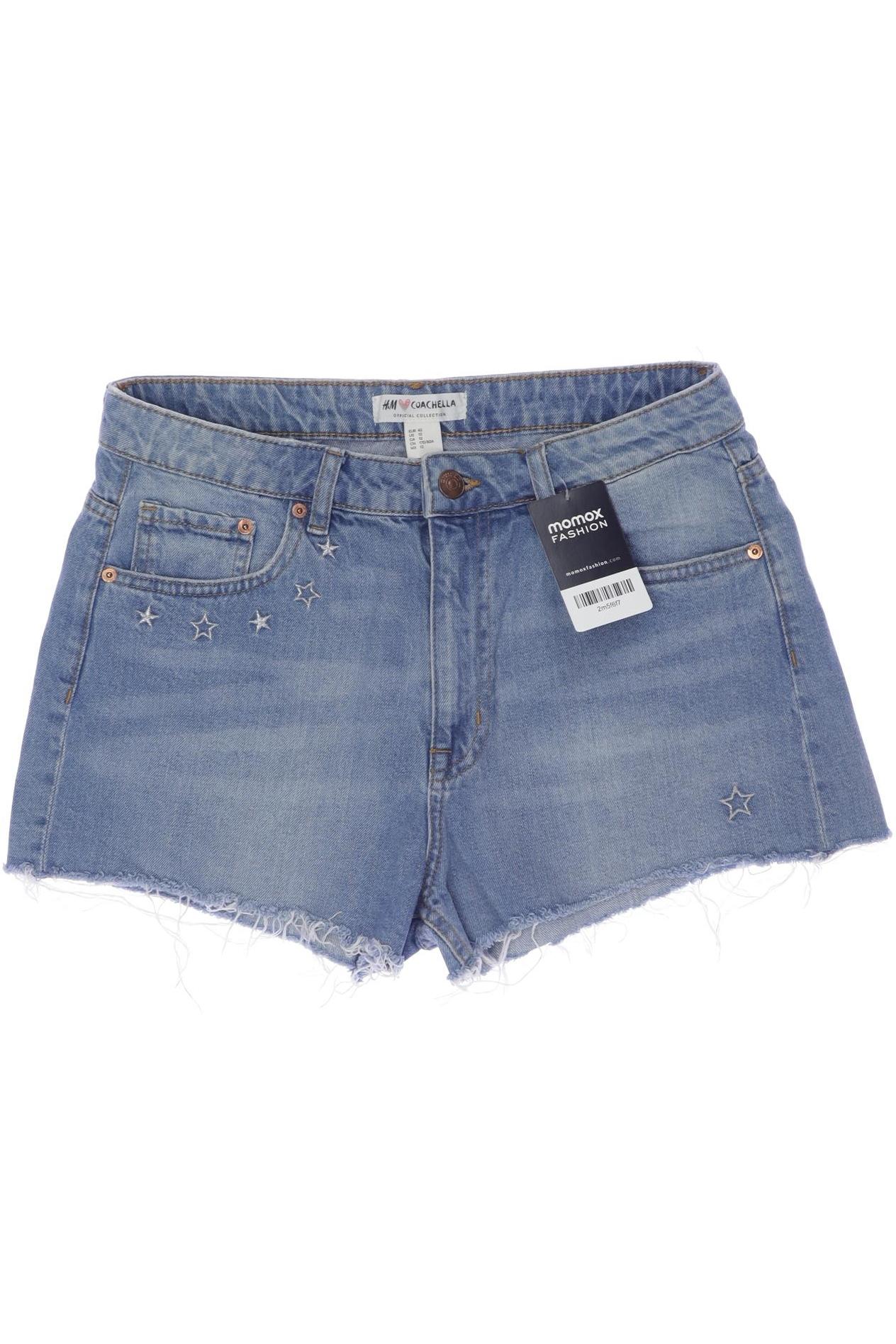 

H&M Damen Shorts, blau, Gr. 42