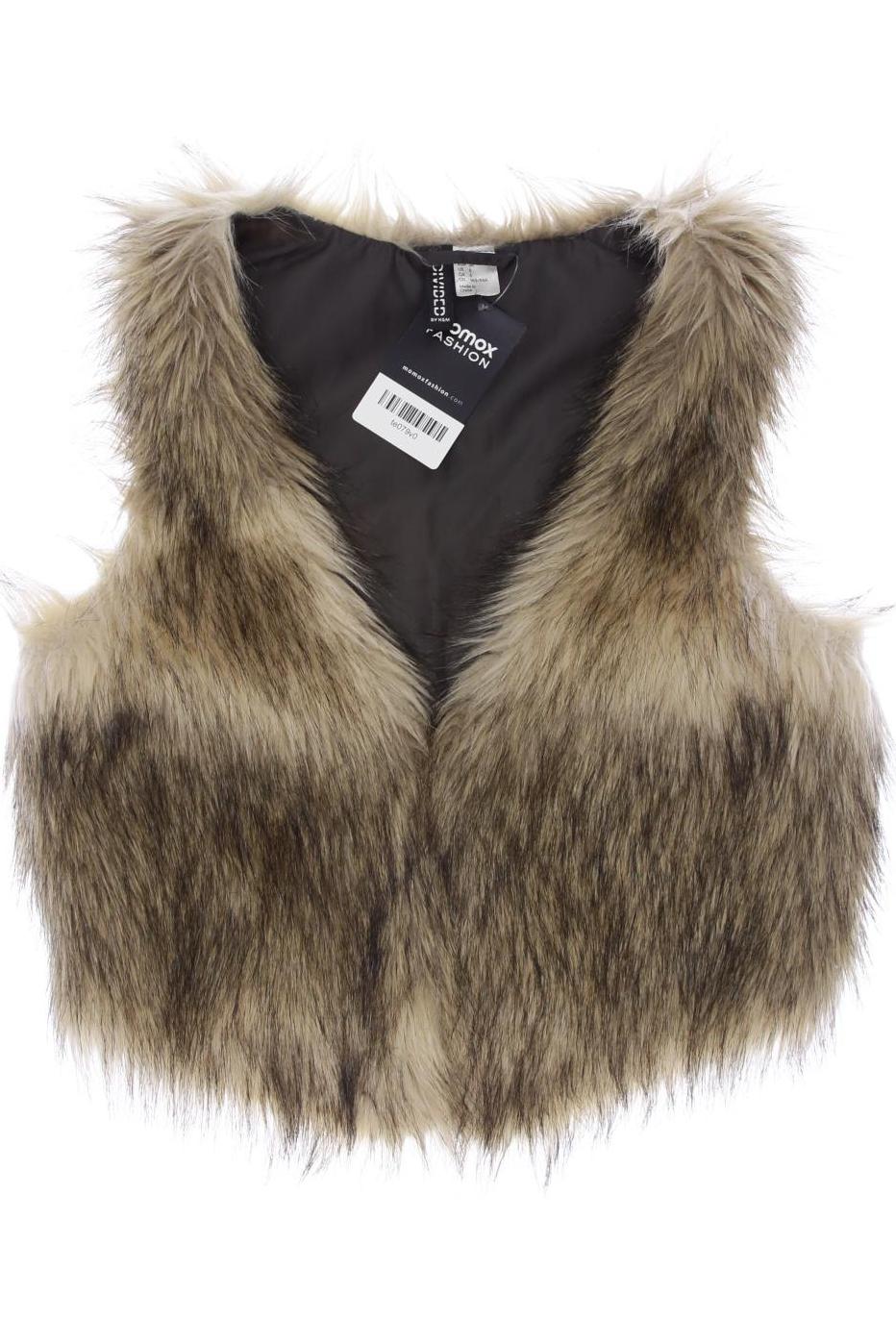 

H&M Damen Weste, beige, Gr. 36