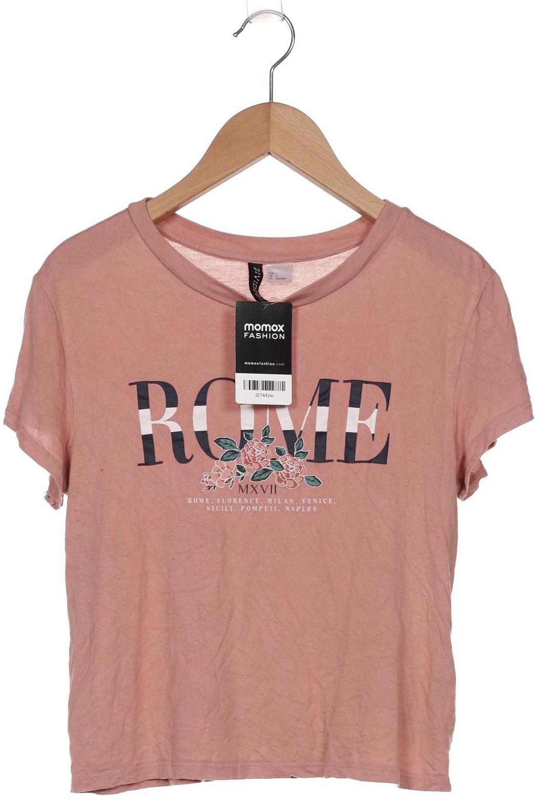 

H&M Damen T-Shirt, pink, Gr. 36