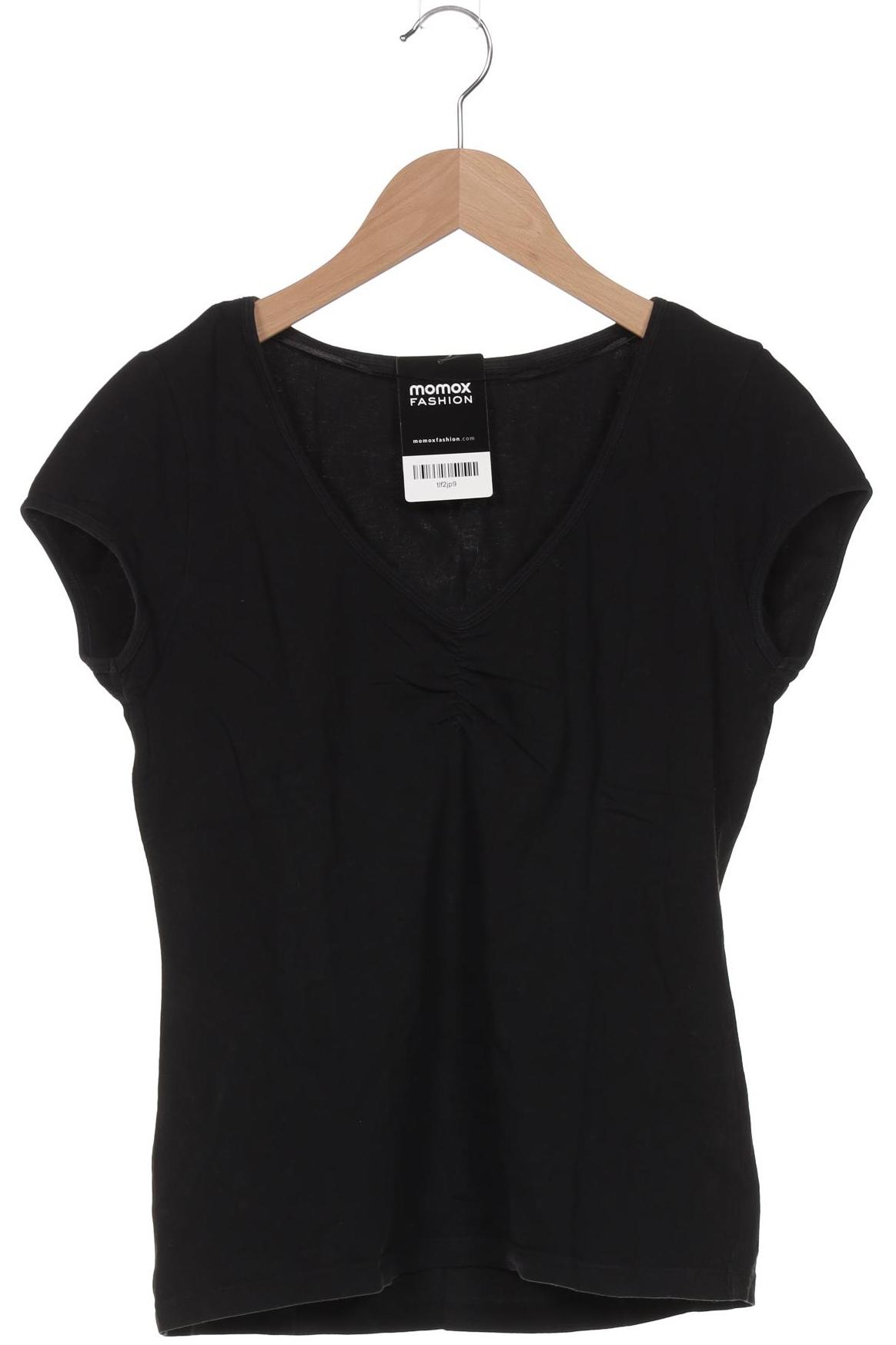 

H&M Damen T-Shirt, schwarz, Gr. 38