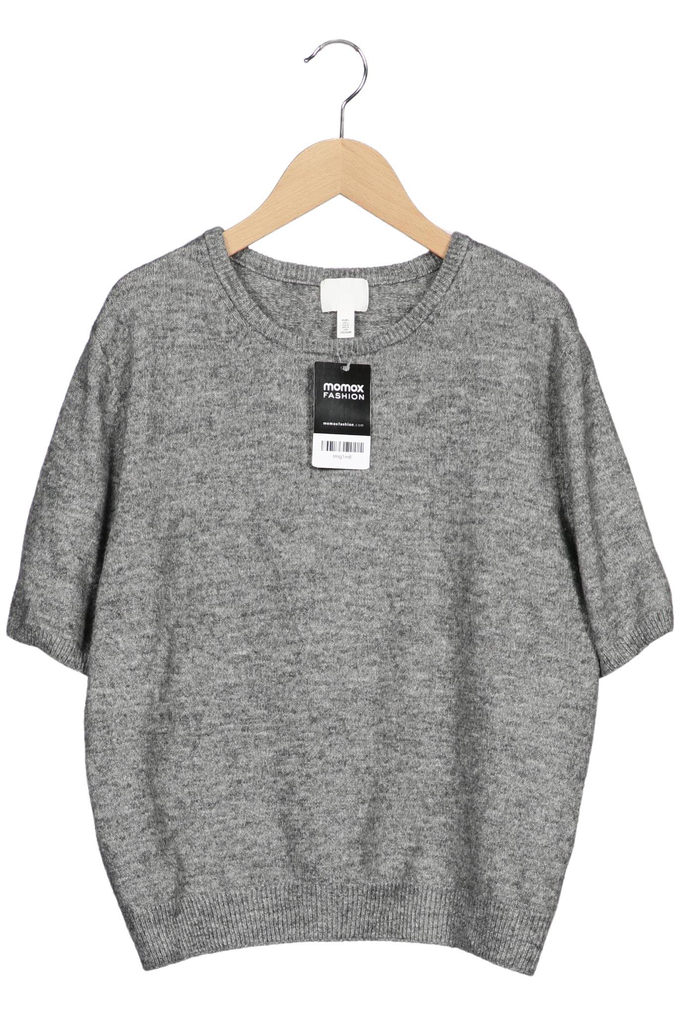 

H&M Damen Pullover, grau, Gr. 42