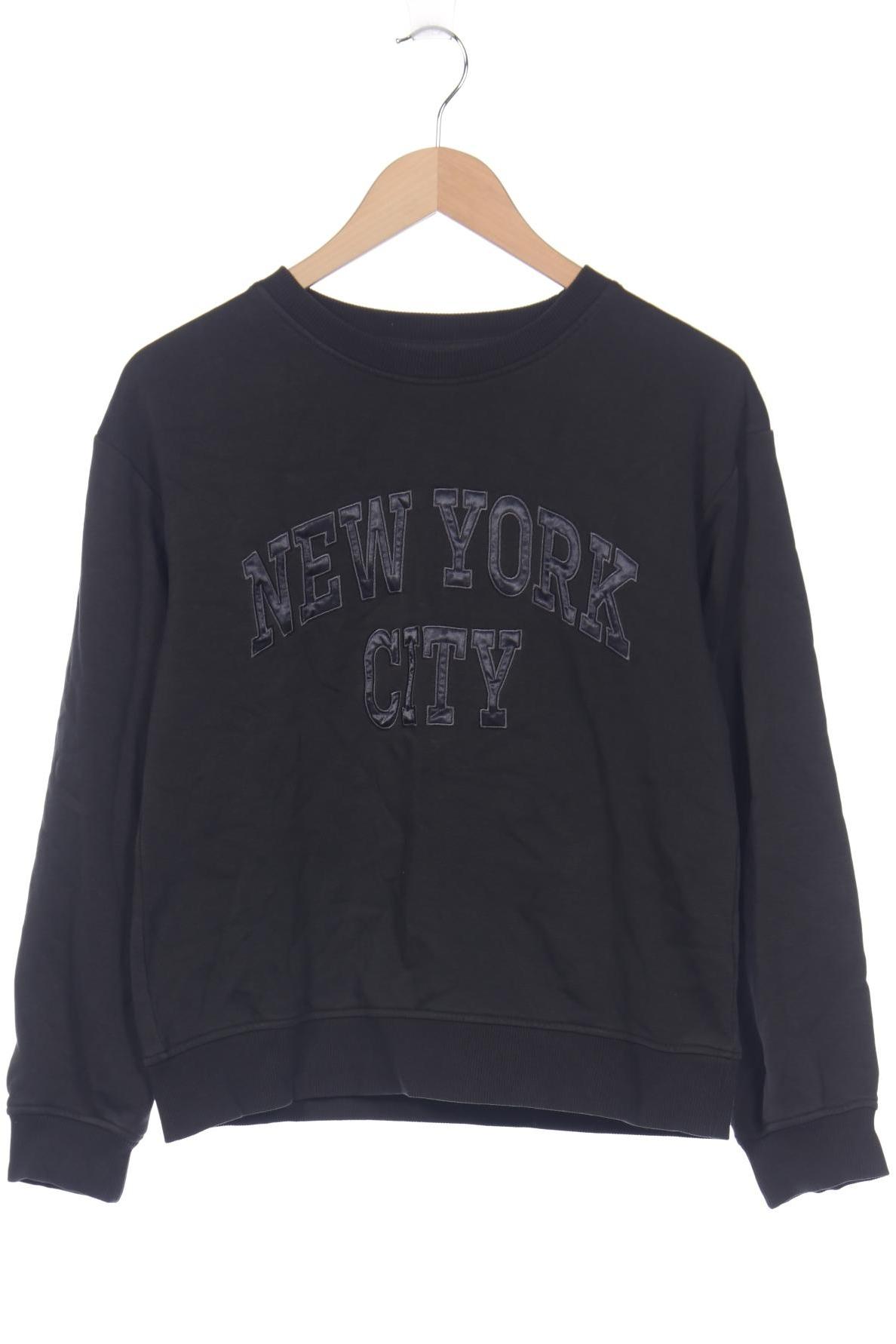 

H&M Damen Sweatshirt, schwarz, Gr. 34
