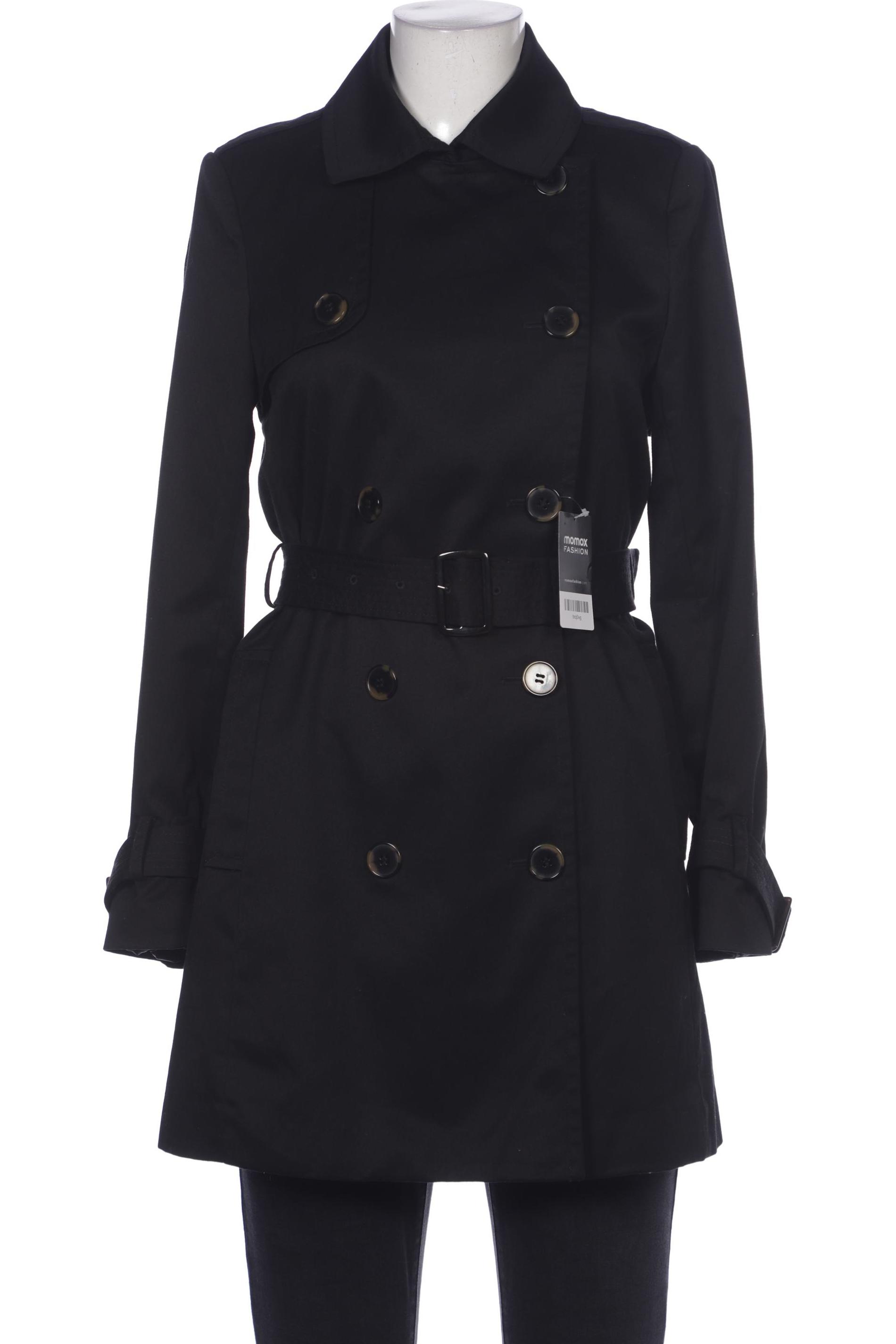 

H&M Damen Mantel, schwarz, Gr. 38