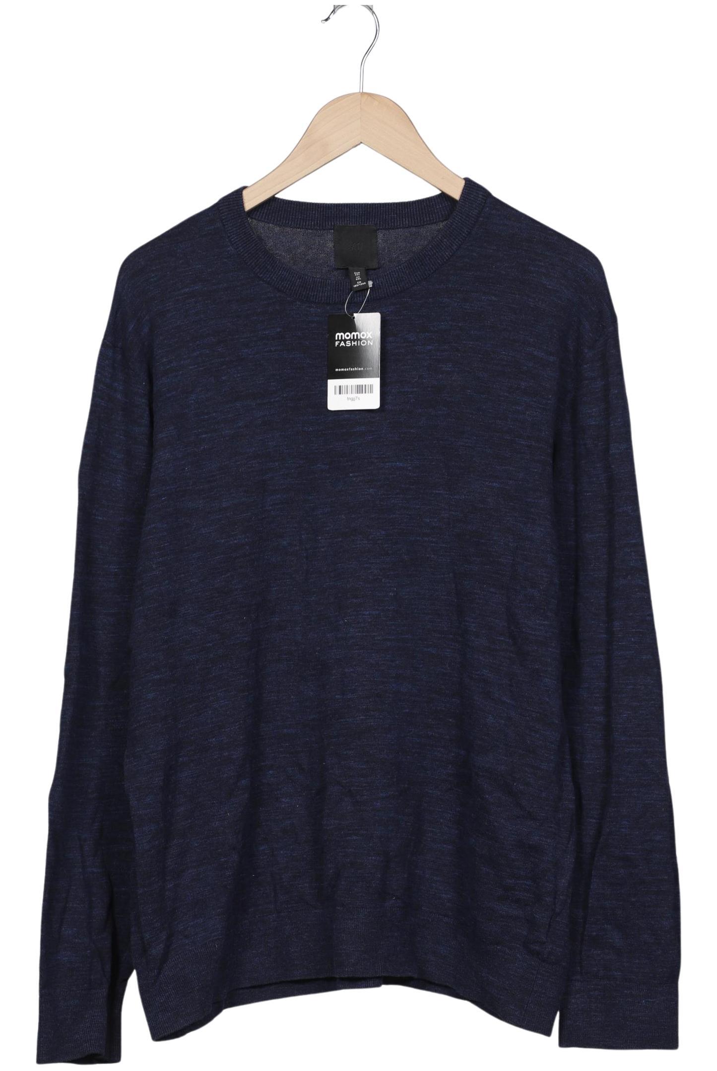 

H&M Damen Pullover, marineblau, Gr. 46