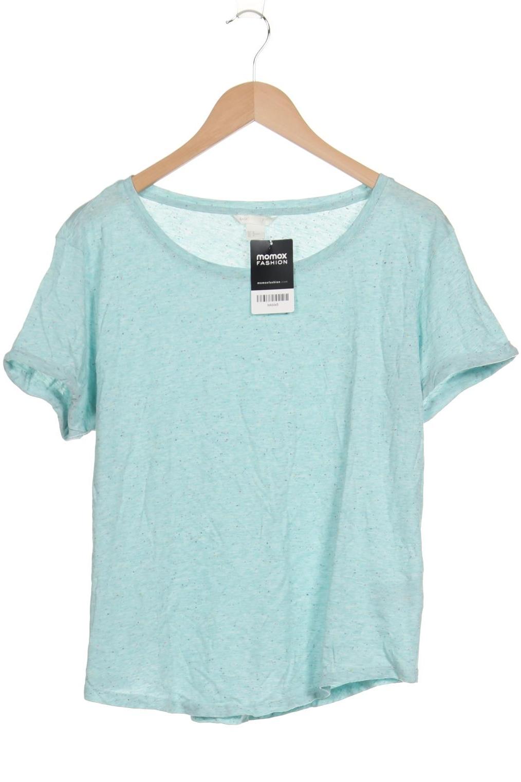 

H&M Damen T-Shirt, hellblau, Gr. 38