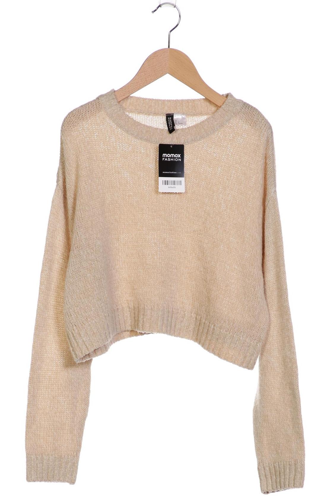 

H&M Damen Pullover, beige, Gr. 38