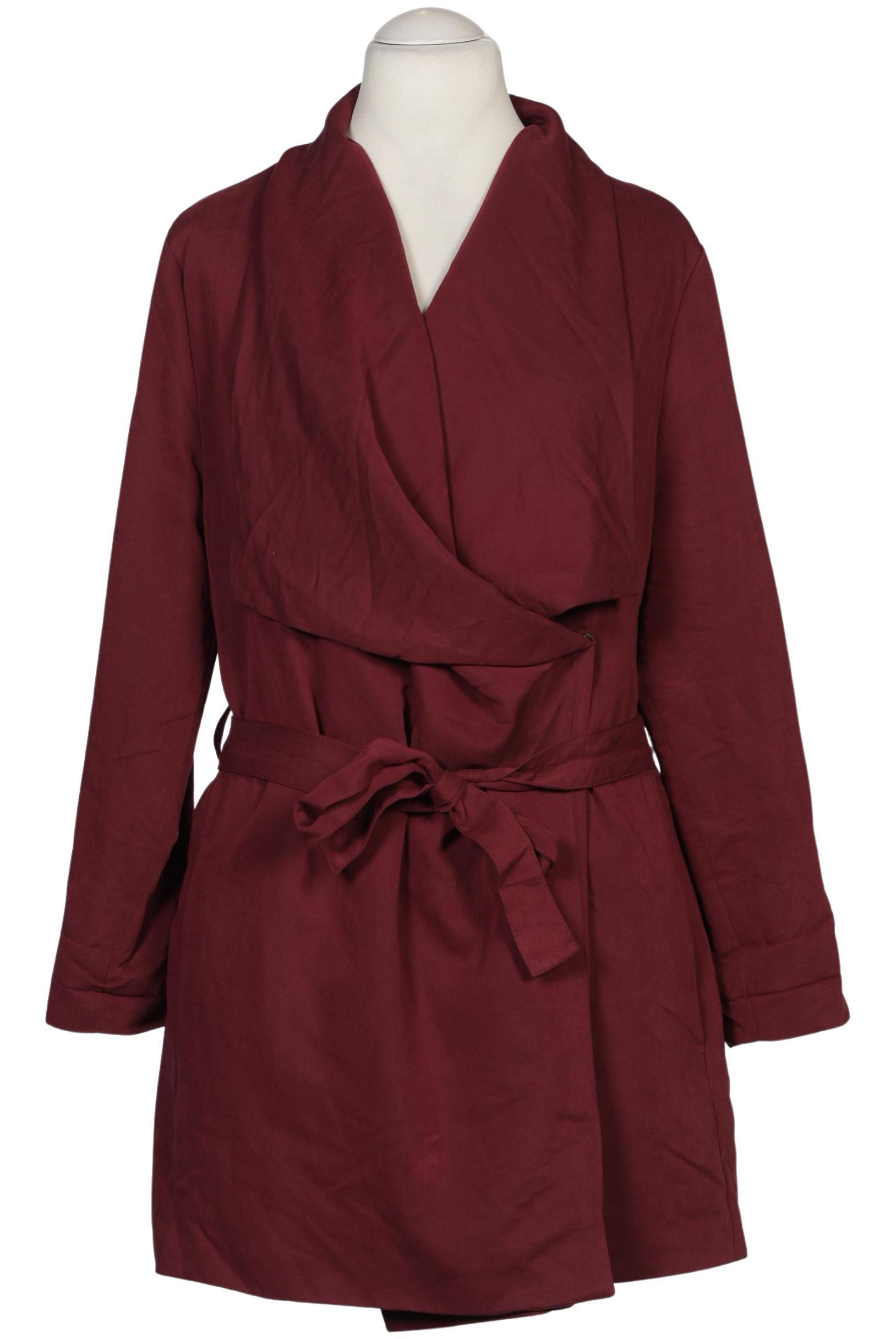

H&M Damen Mantel, bordeaux, Gr. 46