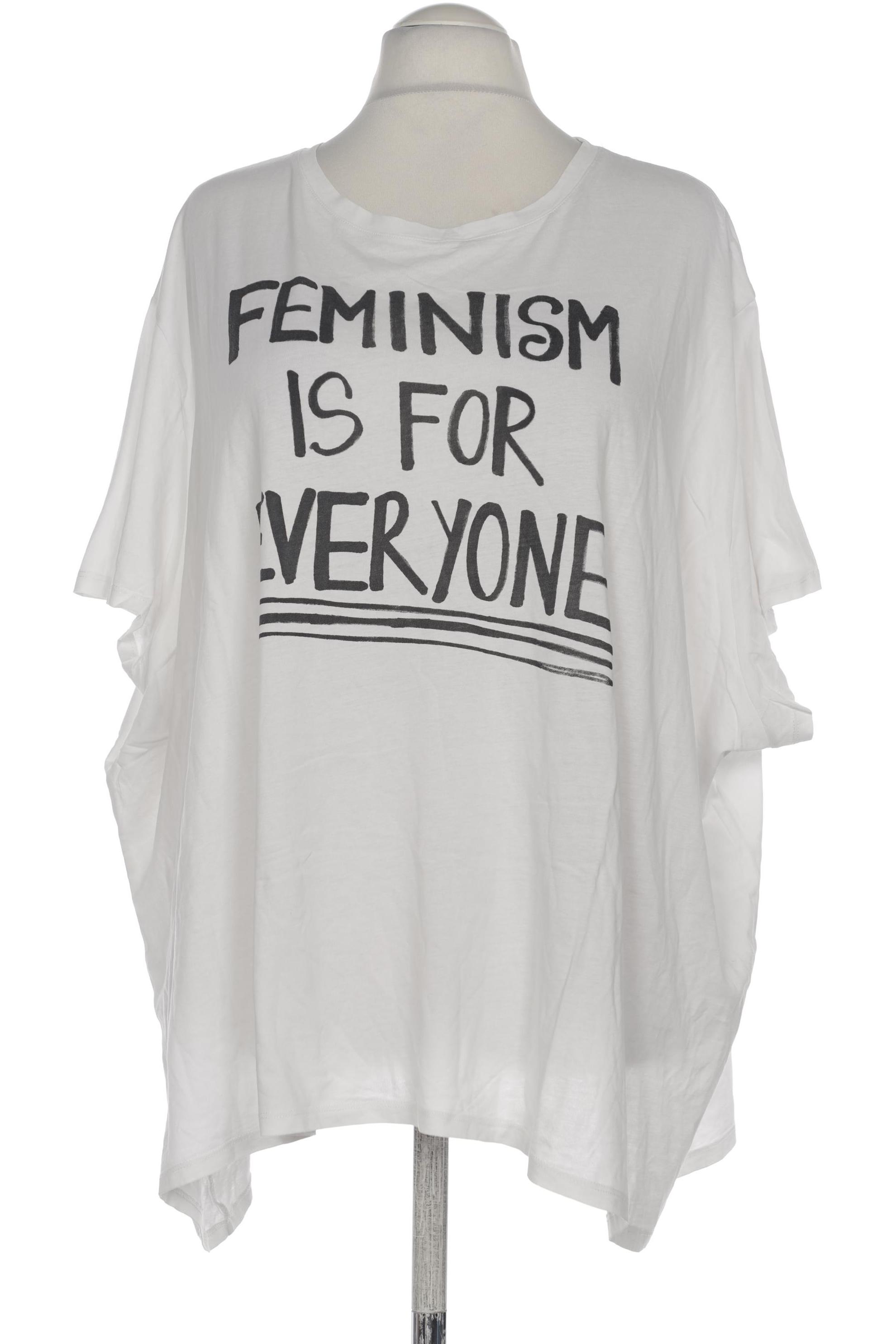 

H&M Damen T-Shirt, weiß, Gr. 52