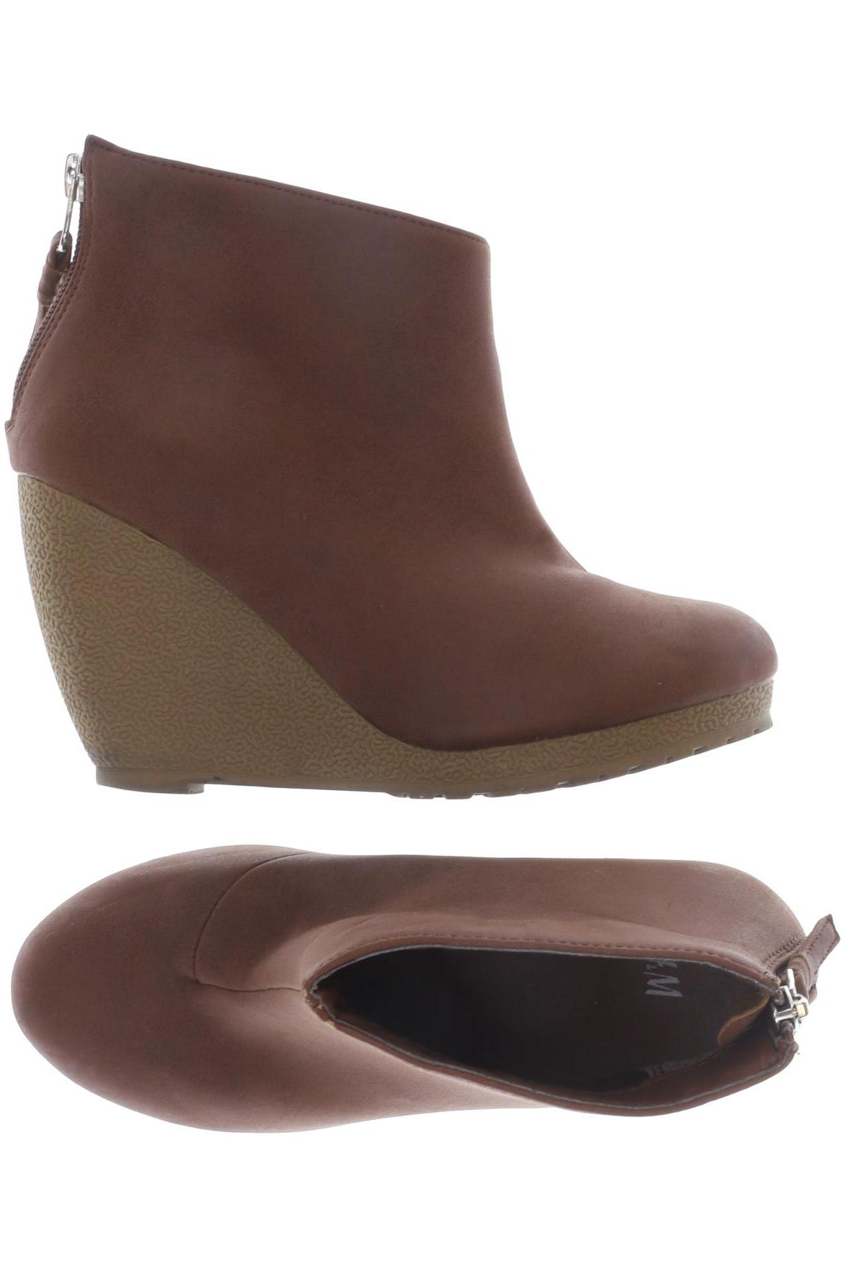 

H&M Damen Stiefelette, braun
