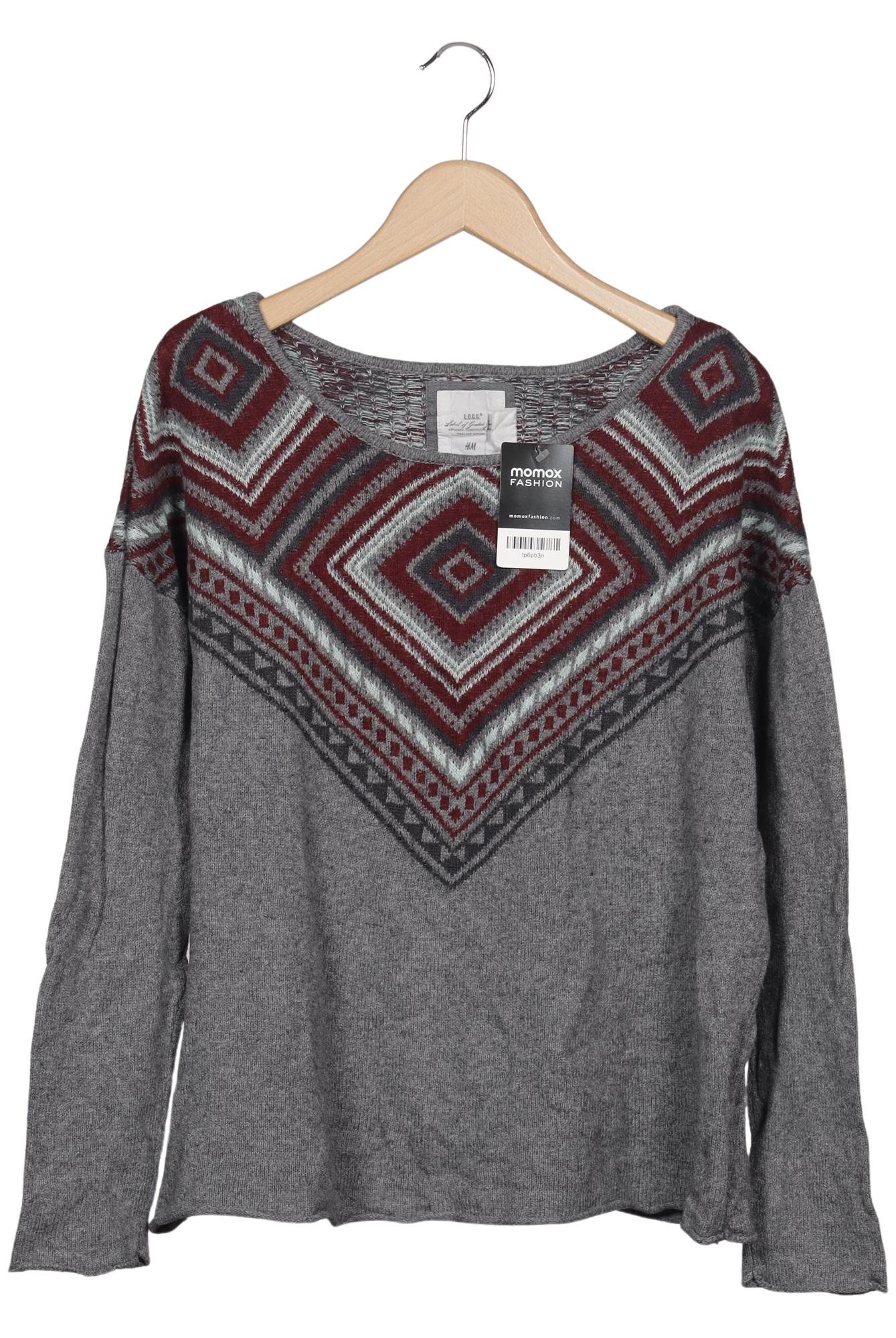 

H&M Damen Pullover, grau, Gr. 42