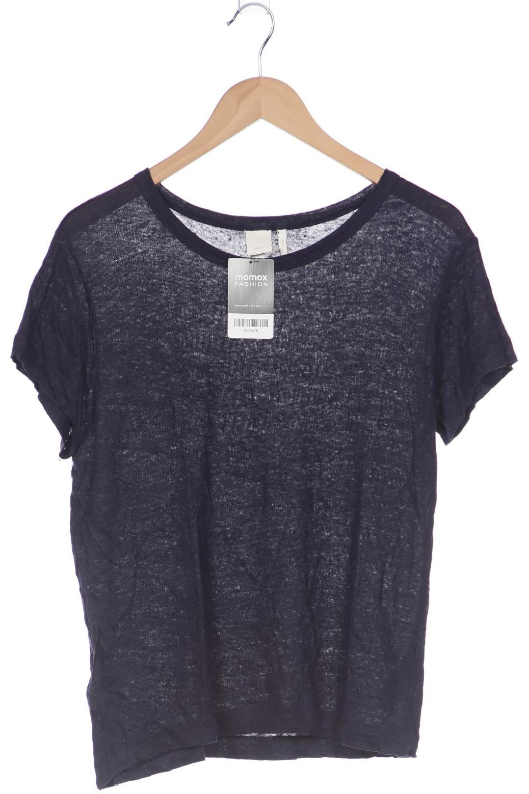 

H&M Damen T-Shirt, marineblau, Gr. 42