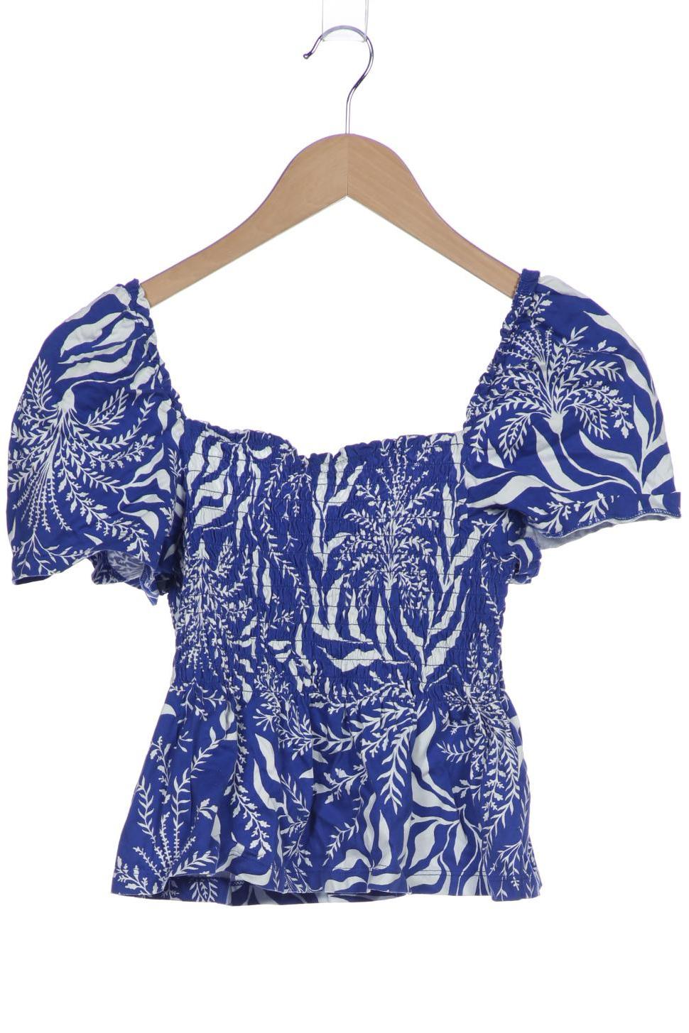 

H&M Damen T-Shirt, blau, Gr. 38