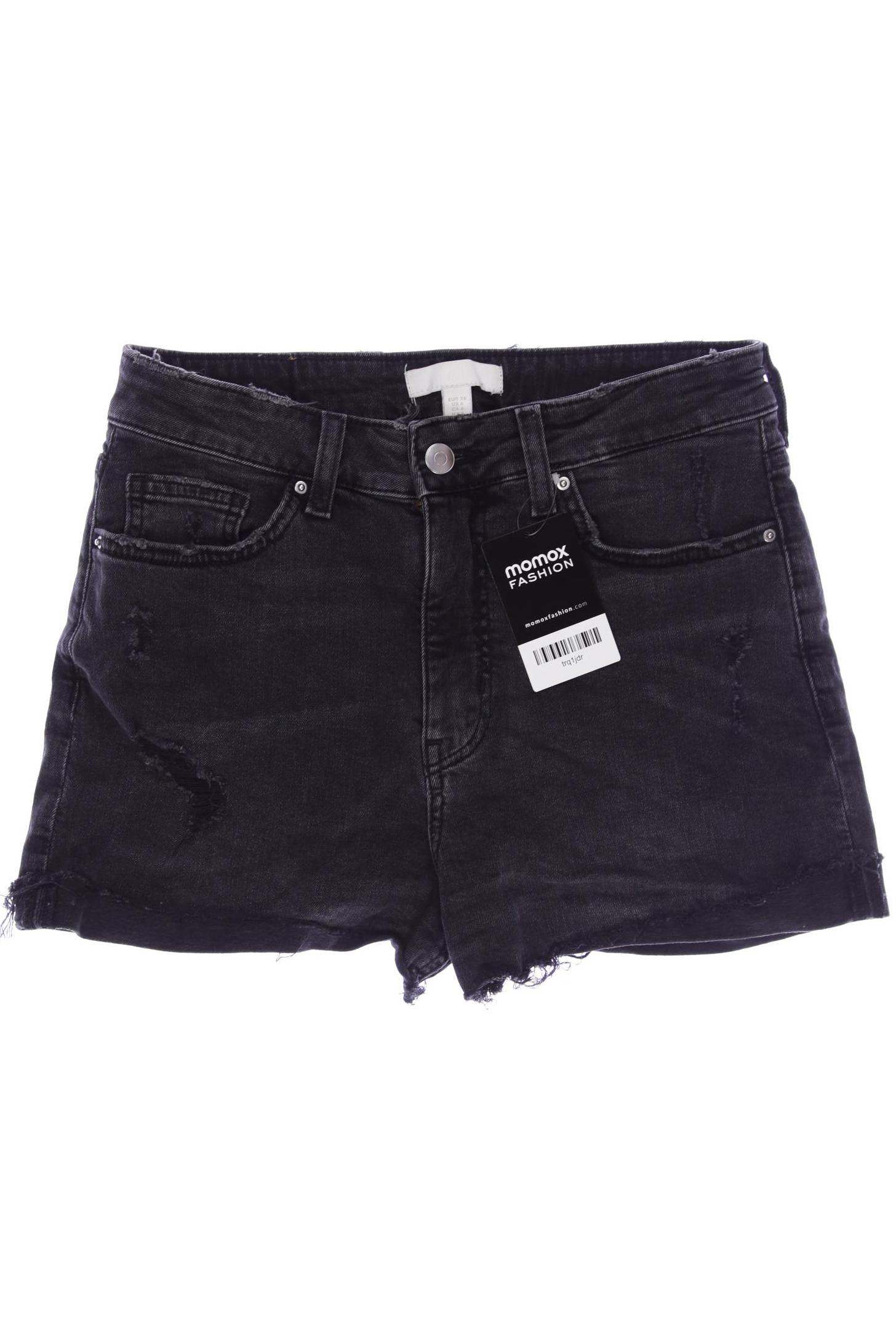 

H&M Damen Shorts, schwarz, Gr. 38