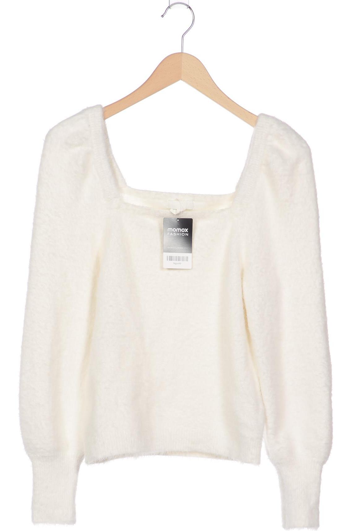 

H&M Damen Pullover, weiß, Gr. 38