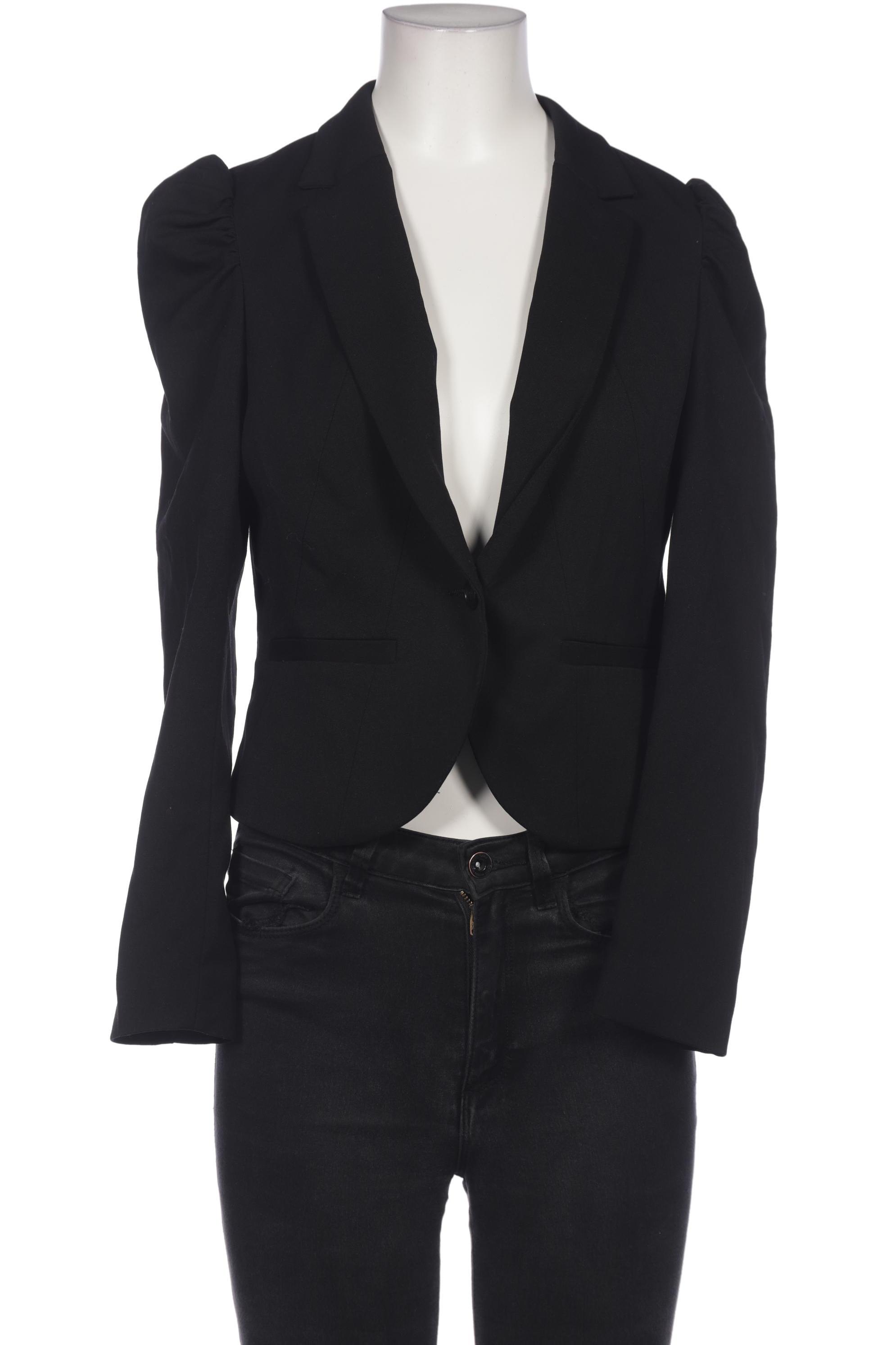 

H&M Damen Blazer, schwarz, Gr. 38