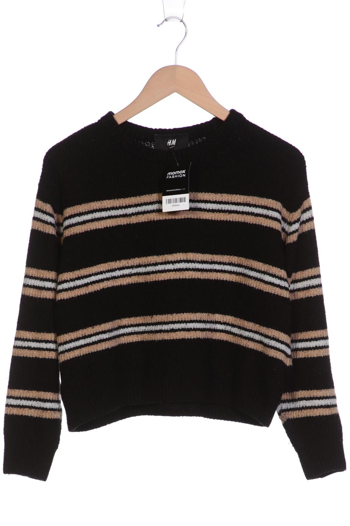 

H&M Damen Pullover, schwarz, Gr. 38