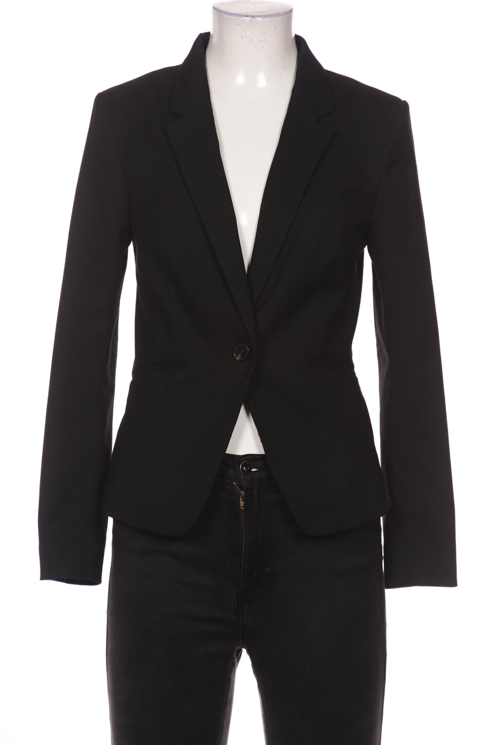 

H&M Damen Blazer, schwarz, Gr. 38