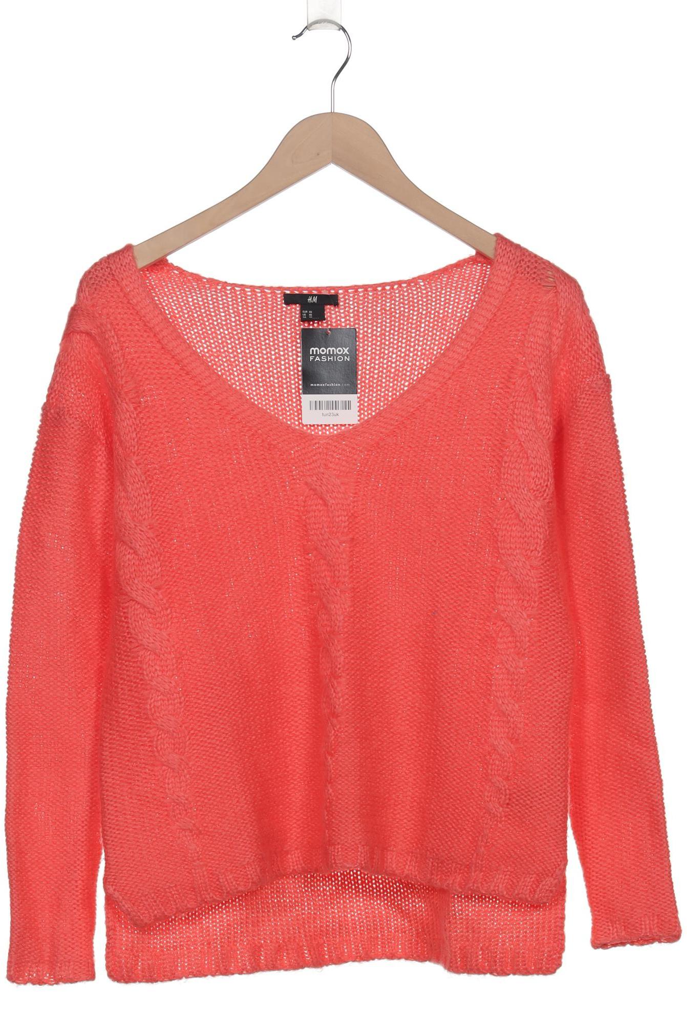 

H&M Damen Pullover, orange, Gr. 34
