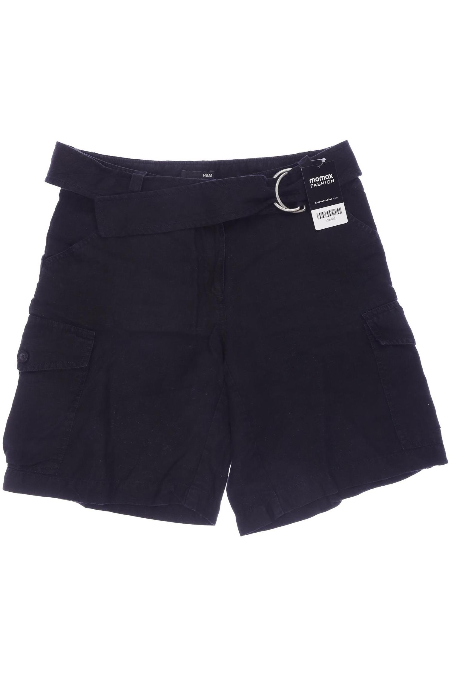 

H&M Damen Shorts, schwarz, Gr. 40