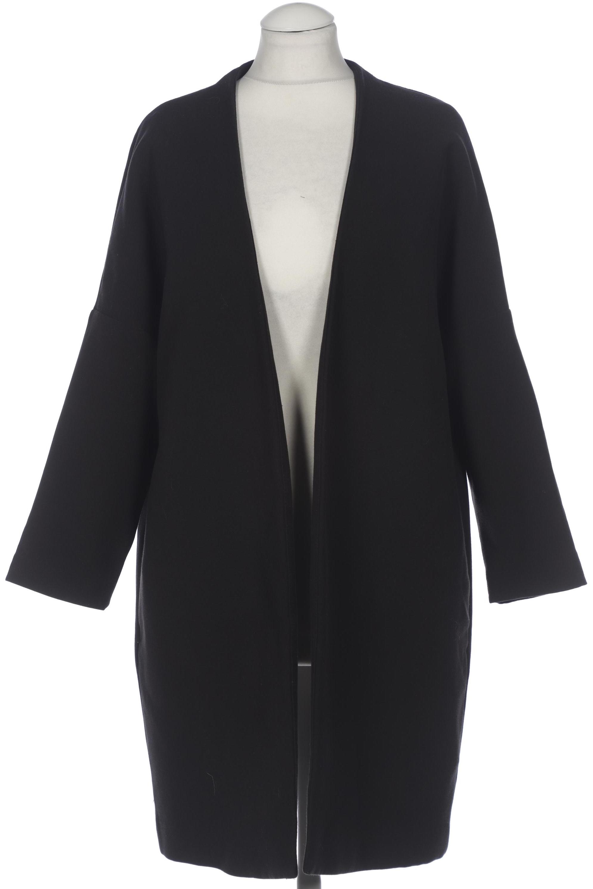 

H&M Damen Mantel, schwarz, Gr. 36