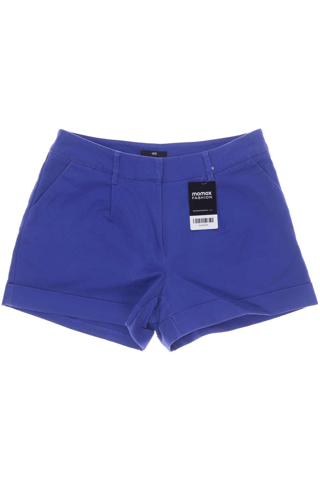 

H&M Damen Shorts, blau, Gr. 40