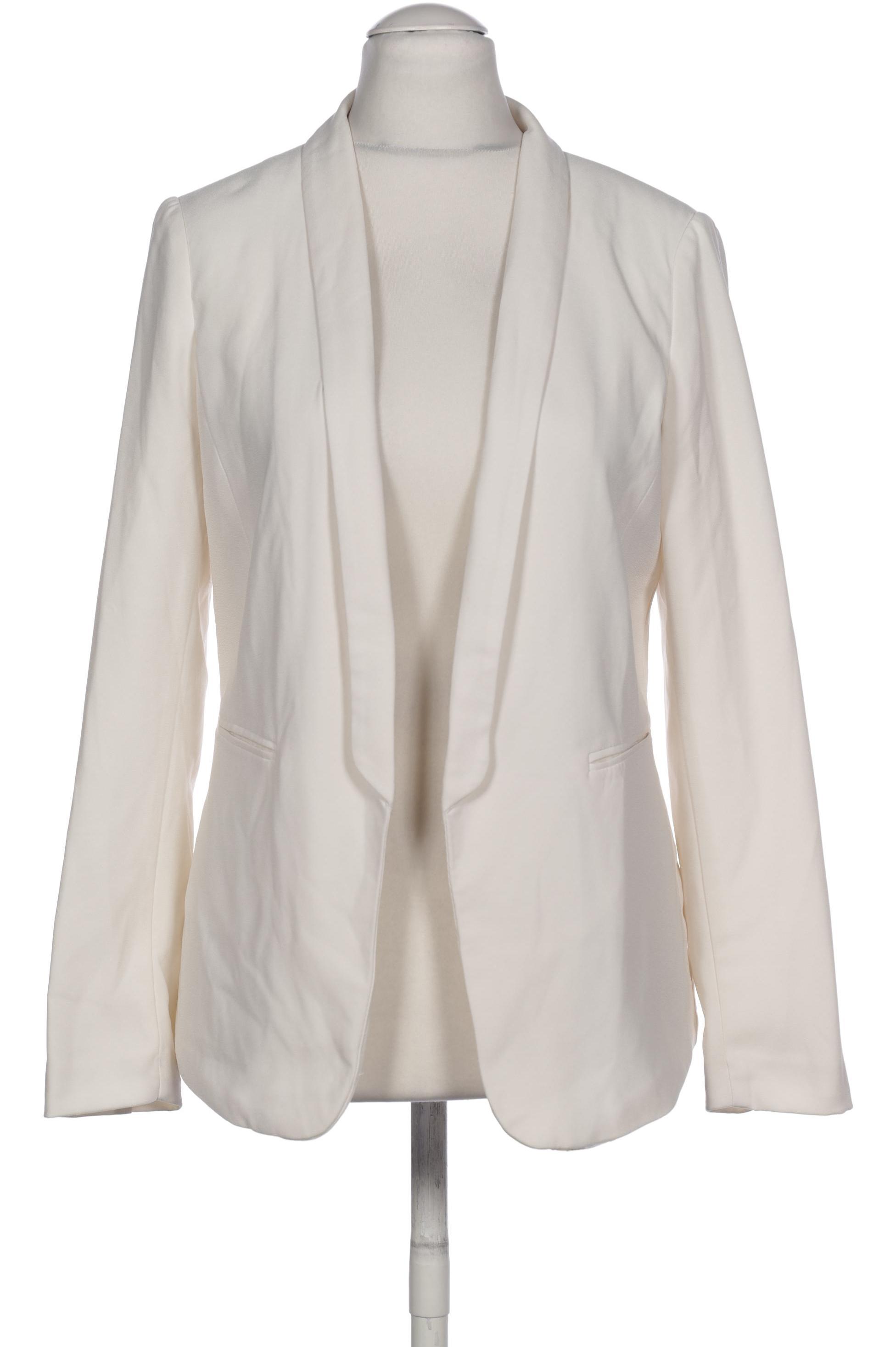 

H&M Damen Blazer, cremeweiß, Gr. 38