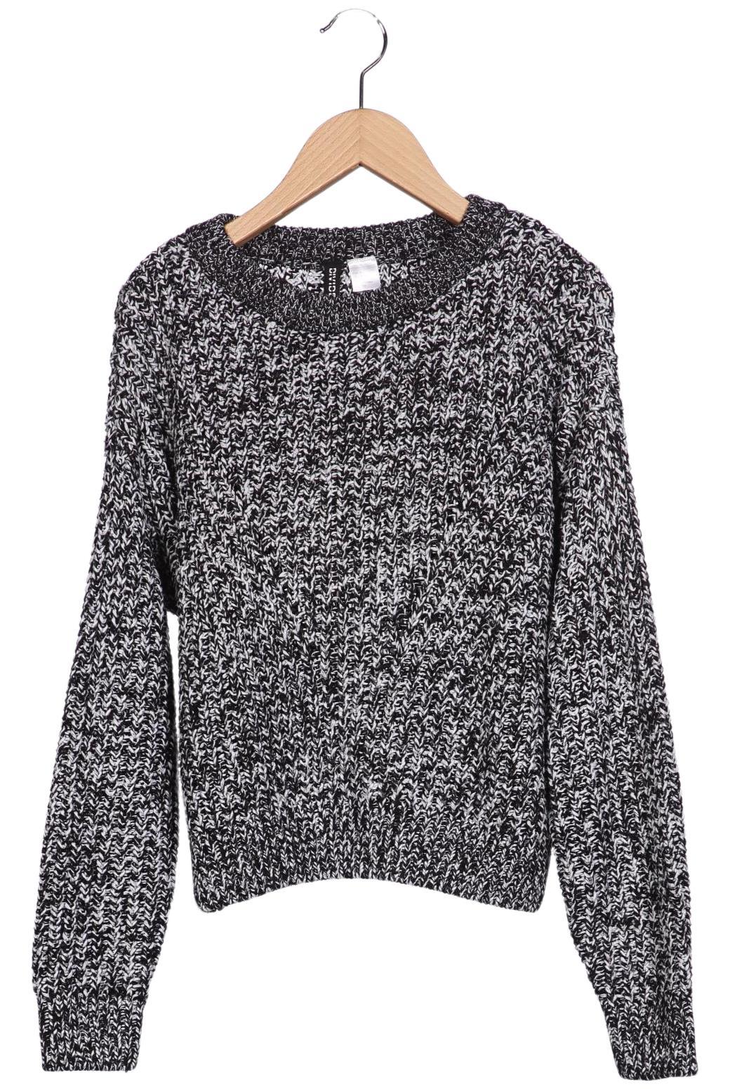 

H&M Damen Pullover, grau, Gr. 36