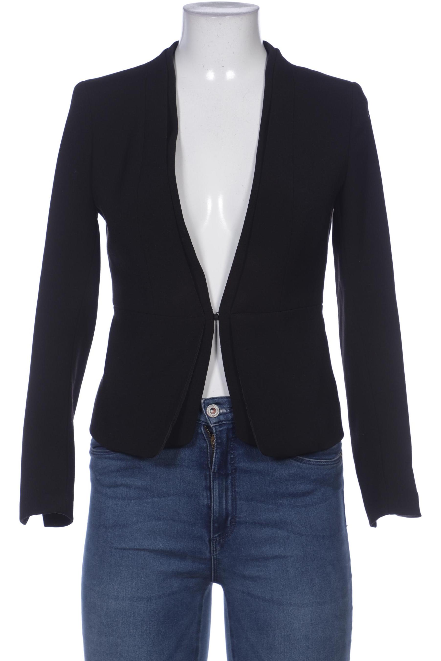 

H&M Damen Blazer, schwarz, Gr. 38