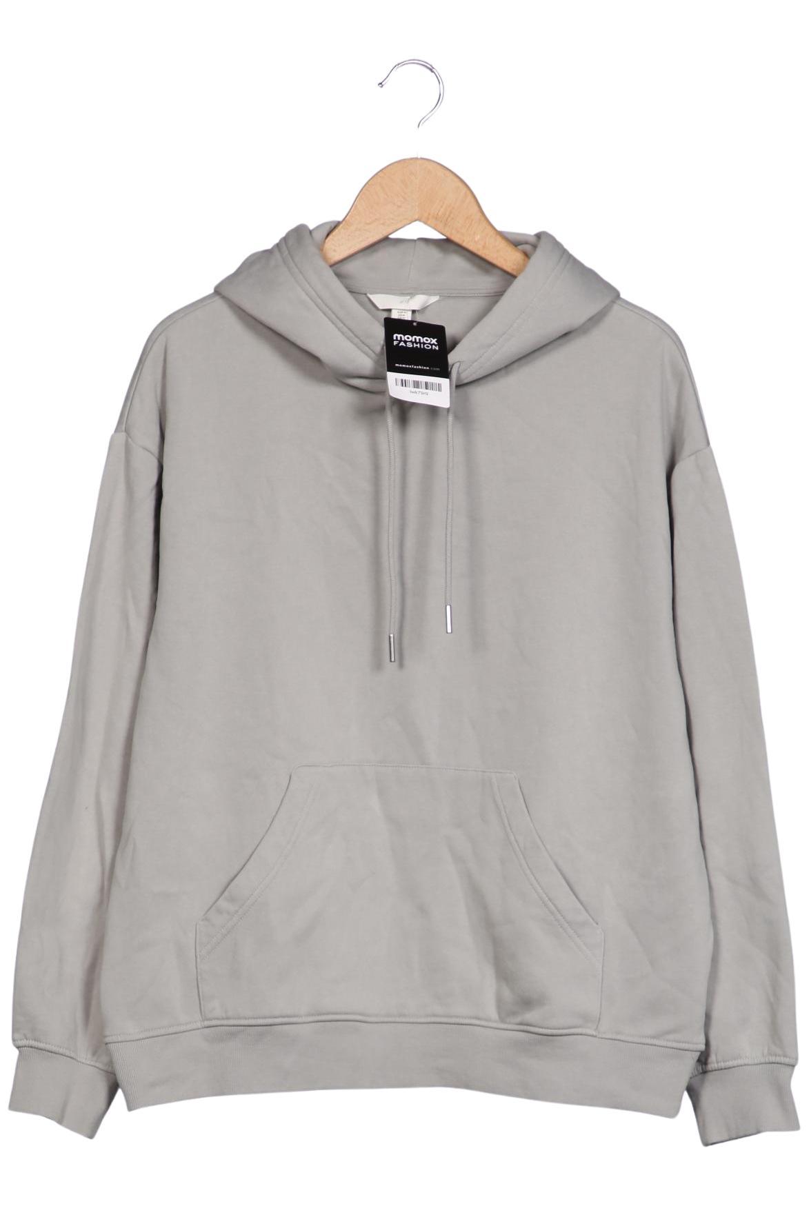 

H&M Damen Kapuzenpullover, grau, Gr. 38