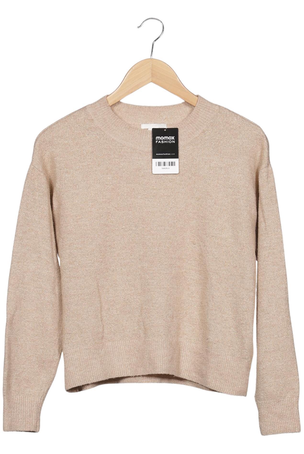 

H&M Damen Pullover, beige, Gr. 34