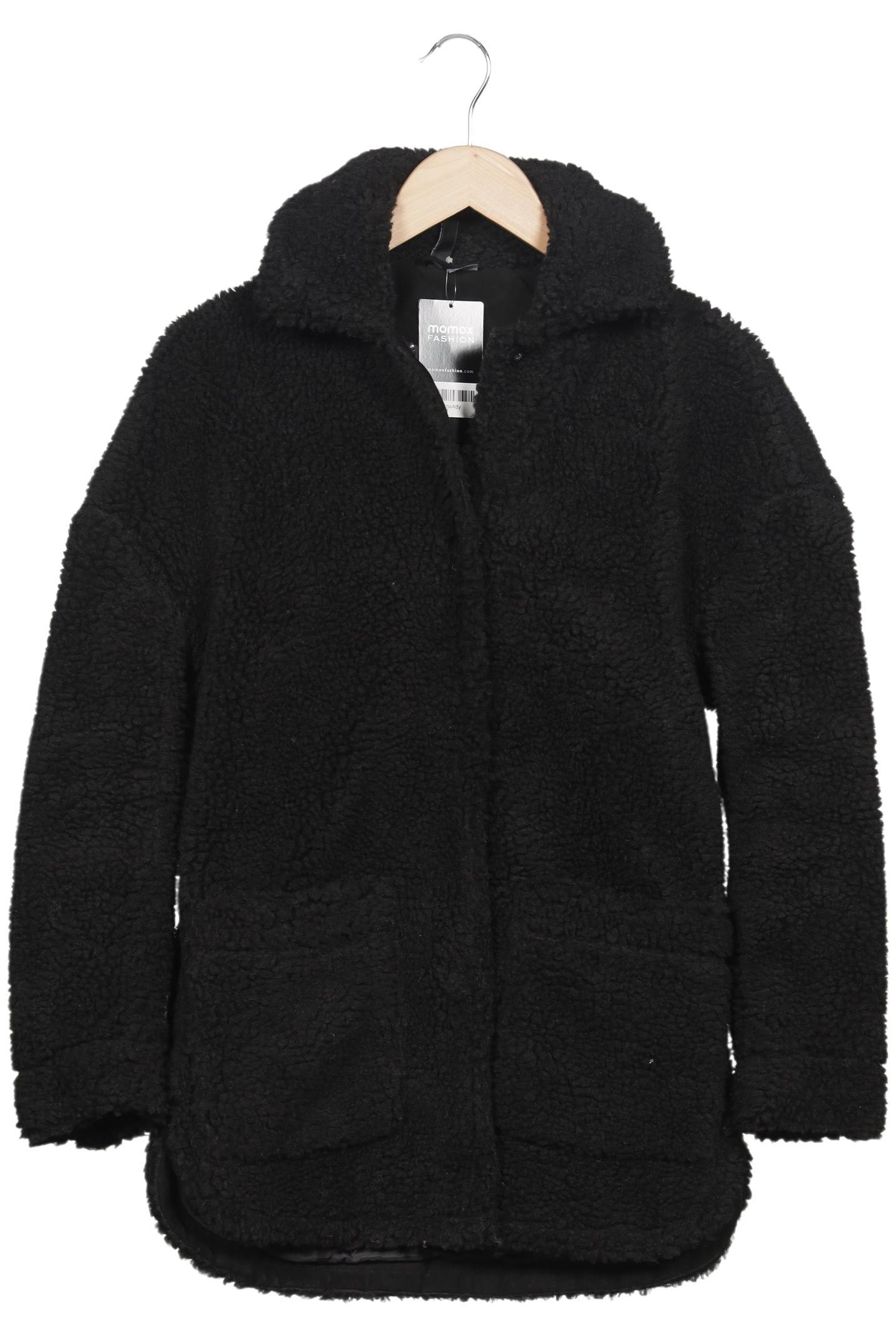 

H&M Damen Mantel, schwarz, Gr. 34