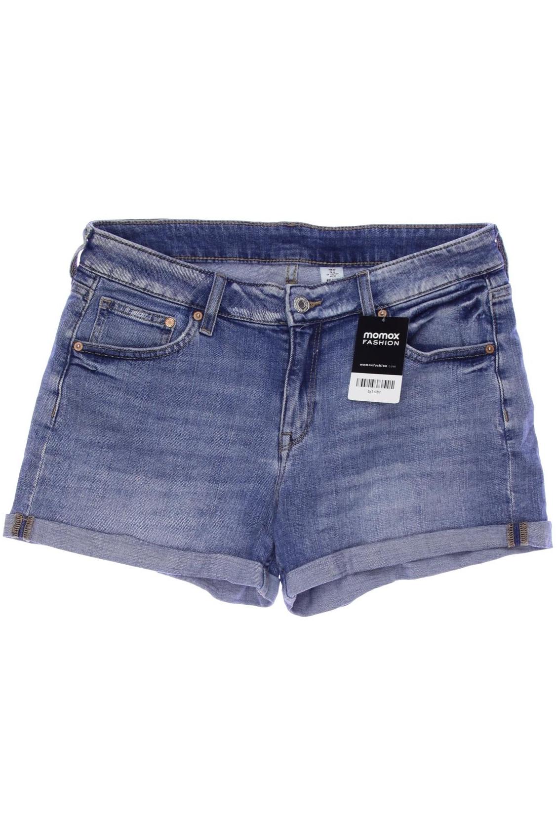 Thumbnail - H&amp;M Damen Shorts, blau, Gr. 40