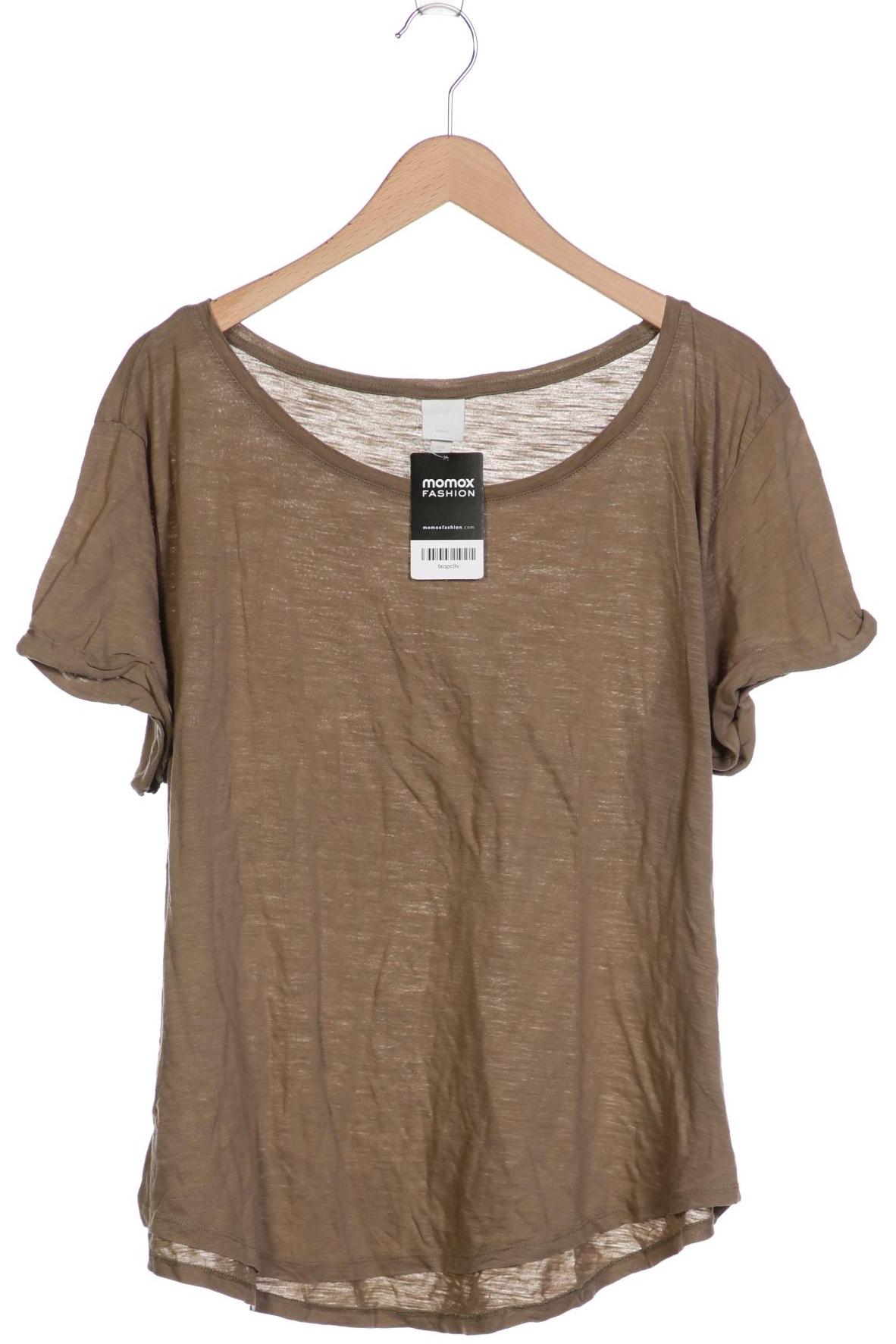 

H&M Damen T-Shirt, beige