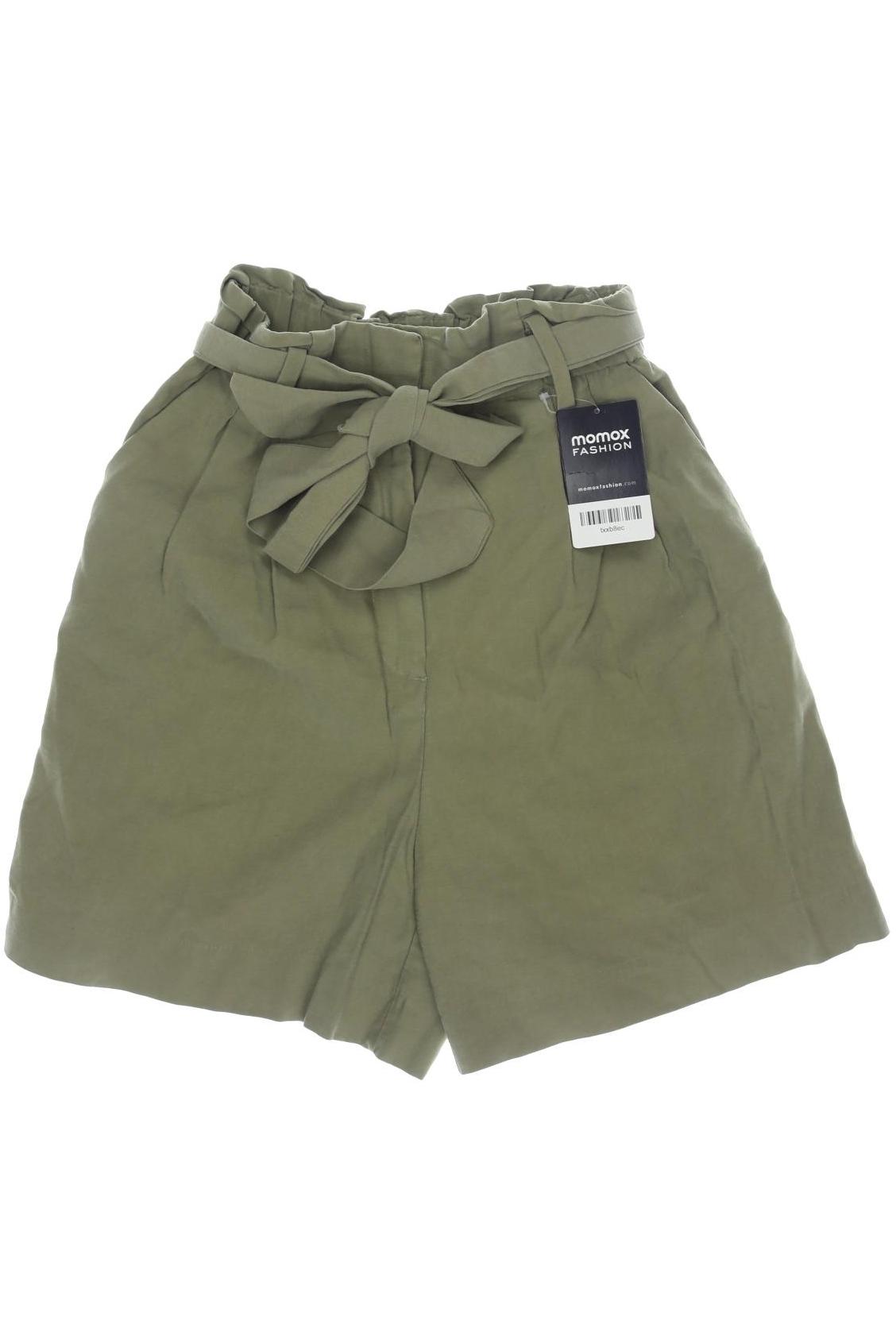 

H&M Damen Shorts, grün, Gr. 34