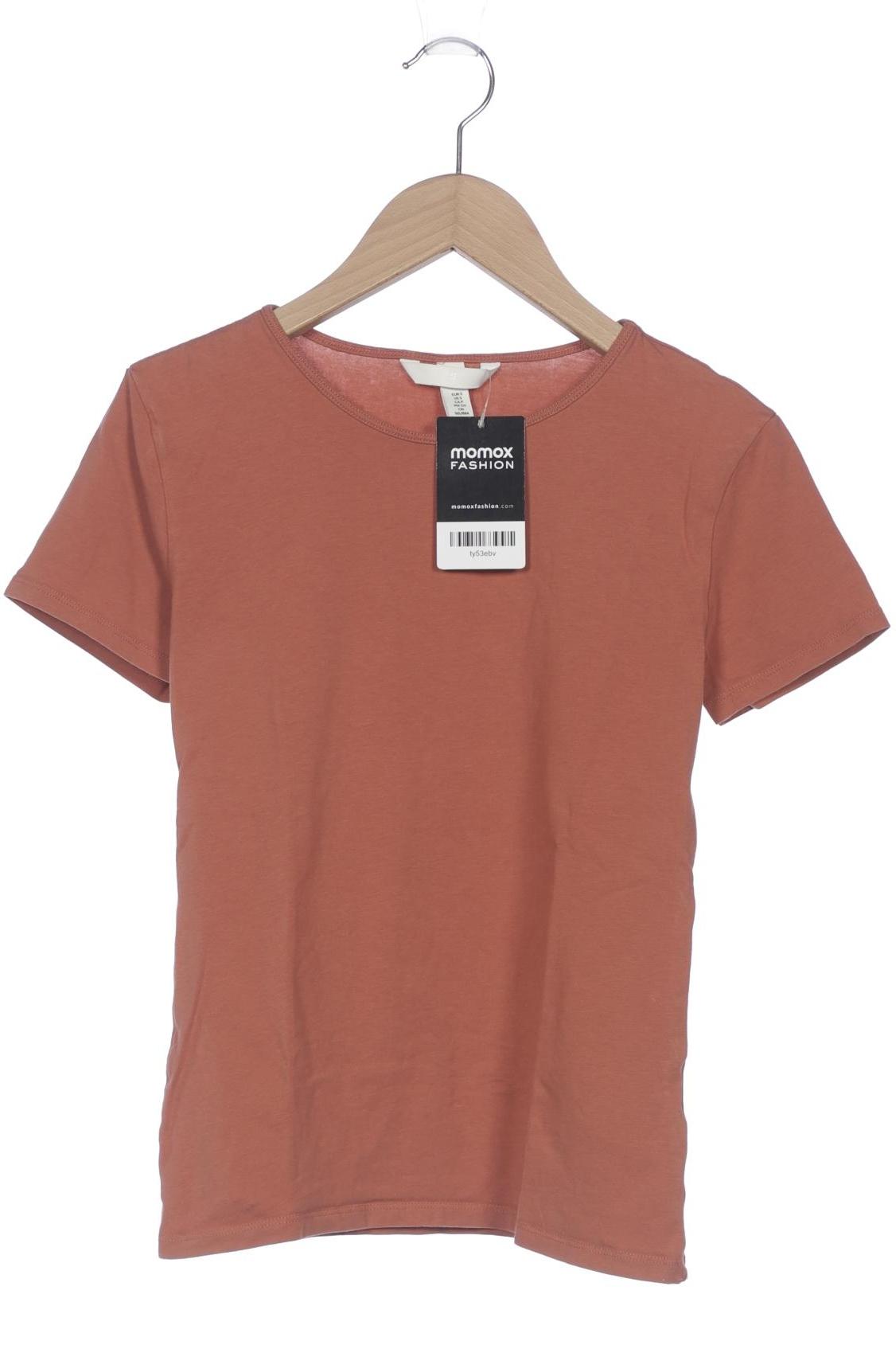 

H&M Damen T-Shirt, braun, Gr. 36
