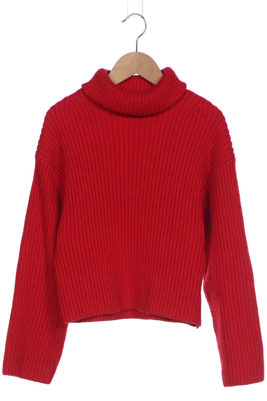 

H&M Damen Pullover, rot, Gr. 34