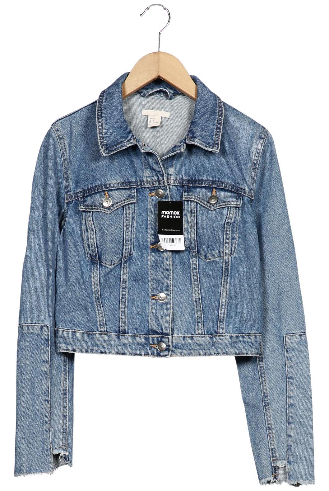

H&M Damen Jacke, blau, Gr. 36