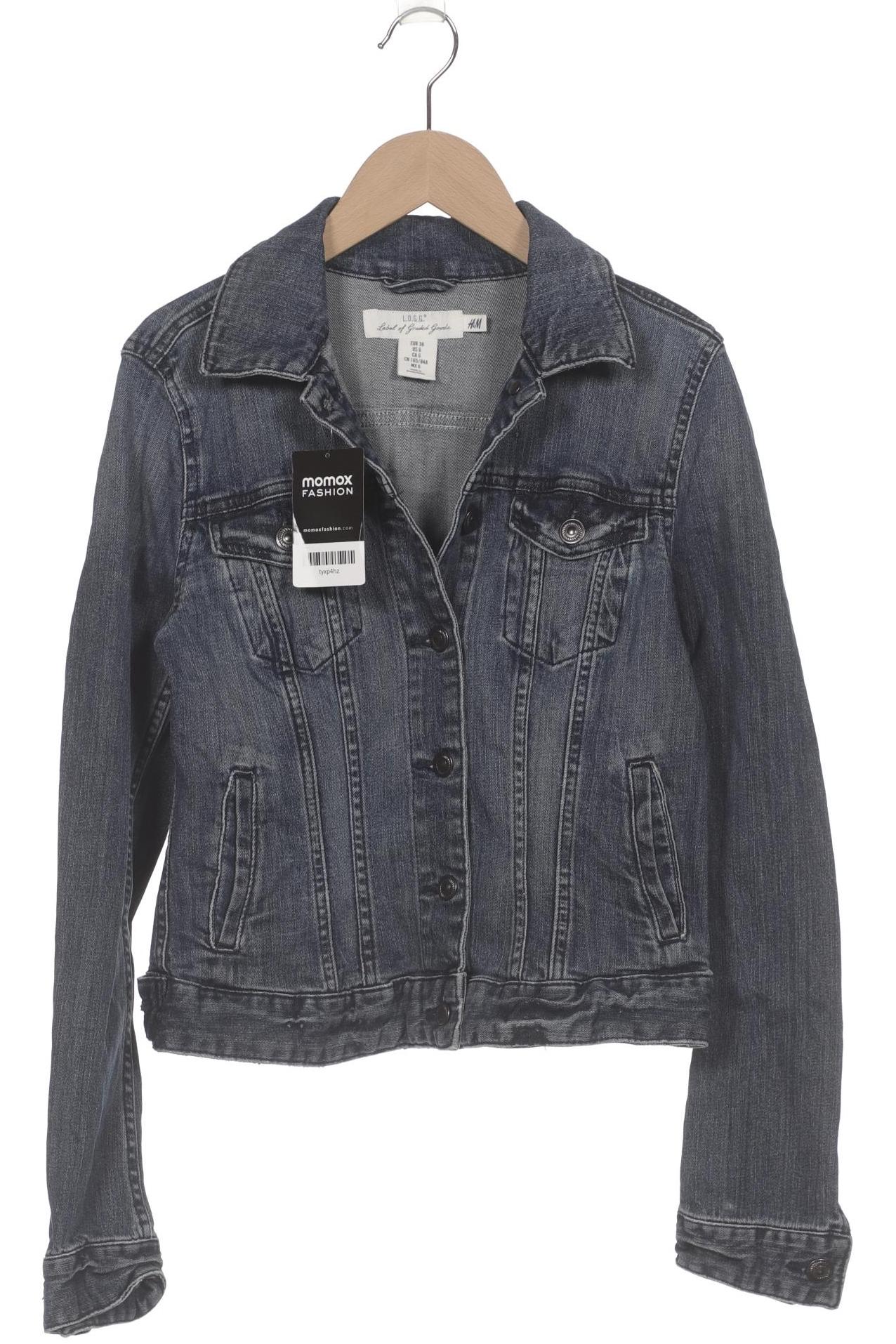

H&M Damen Jacke, marineblau, Gr. 36