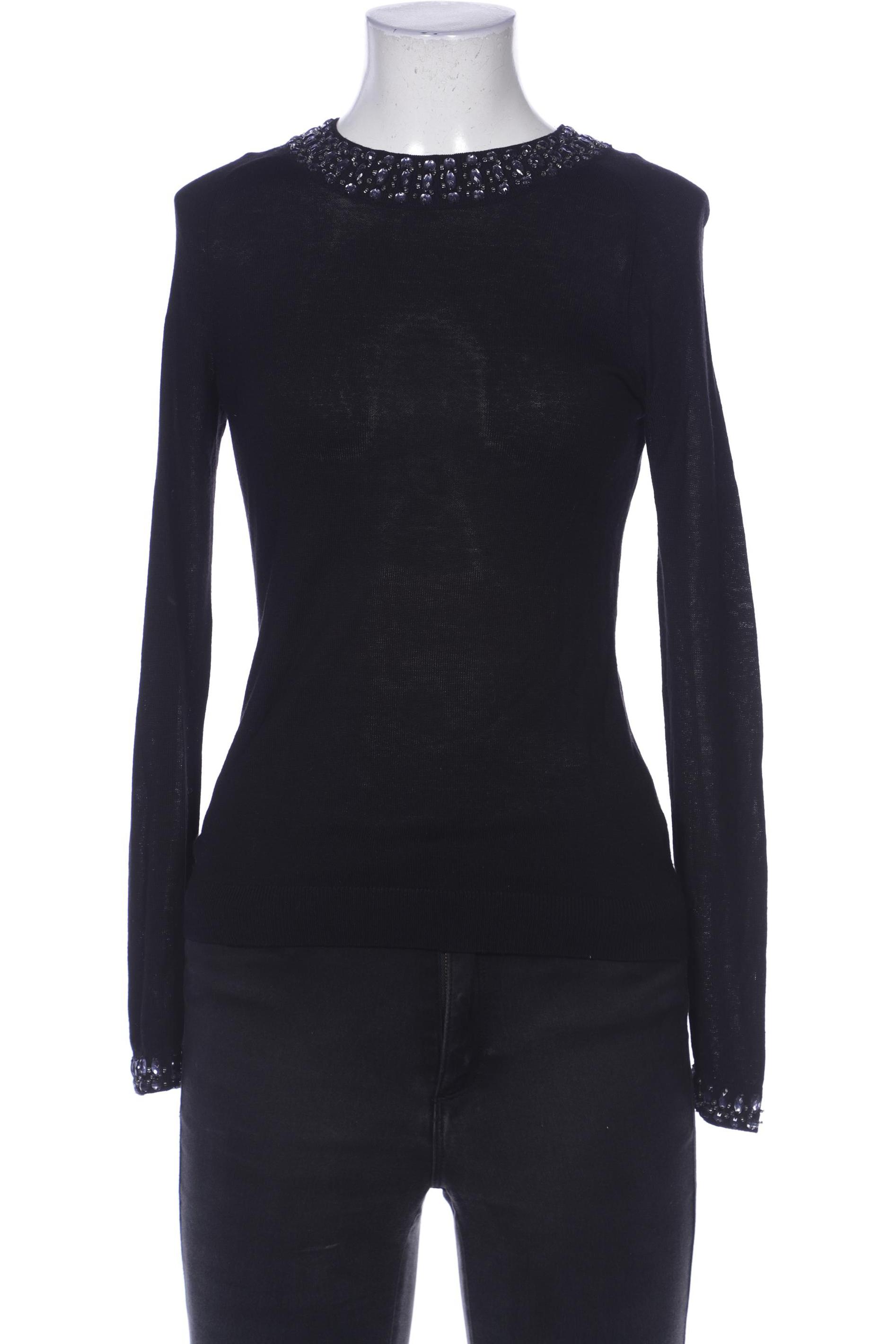 

H&M Damen Pullover, schwarz, Gr. 34