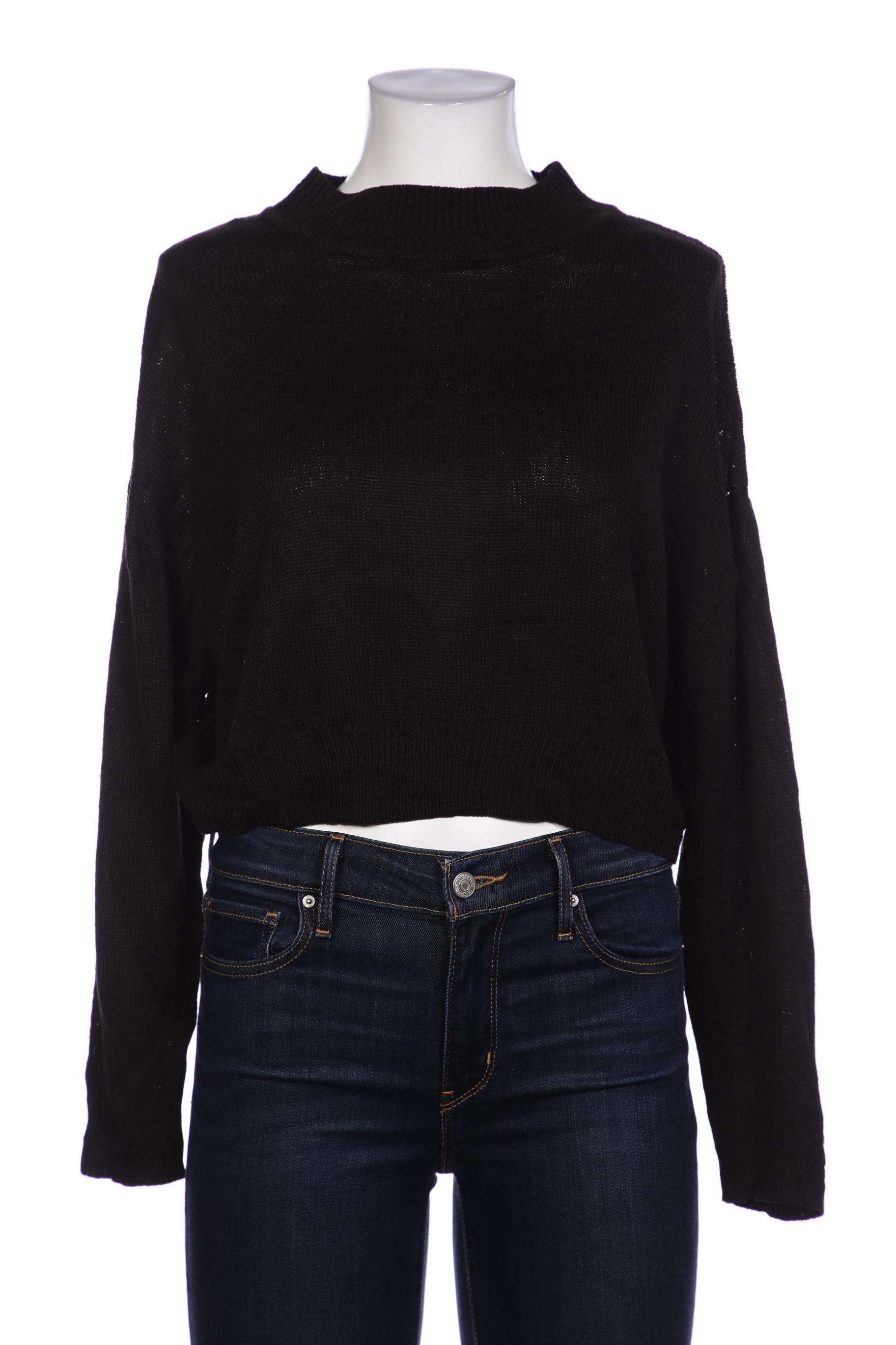 

H&M Damen Pullover, schwarz, Gr. 38