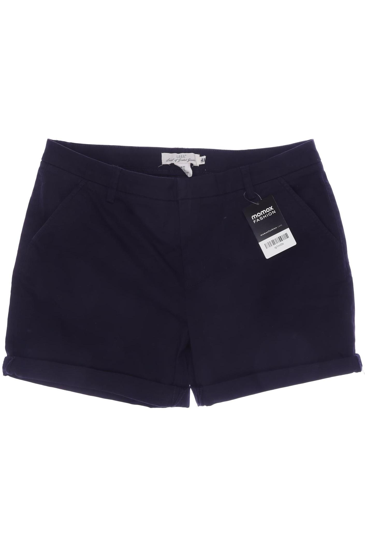 

H&M Damen Shorts, marineblau, Gr. 42