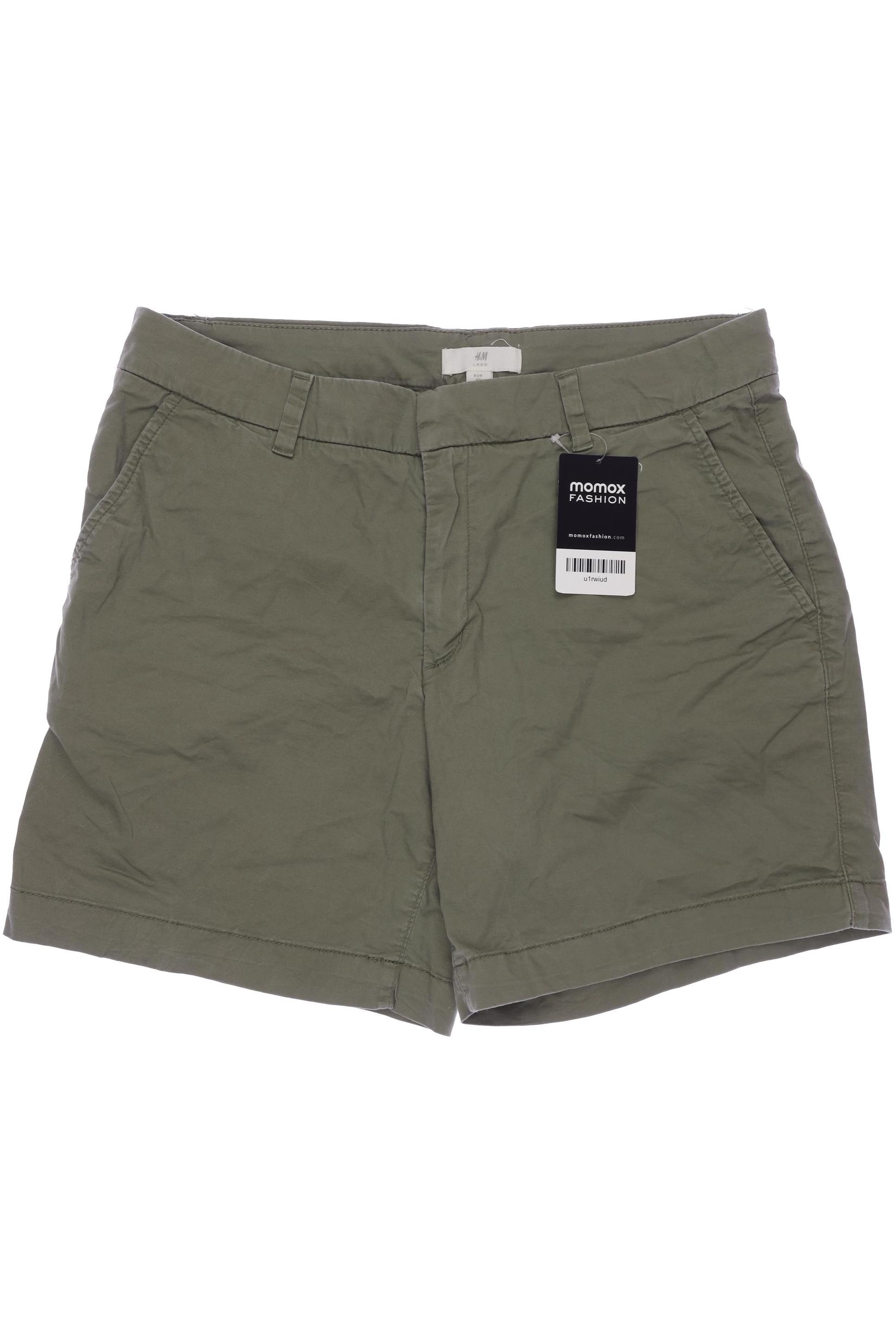 

H&M Damen Shorts, grün, Gr. 40