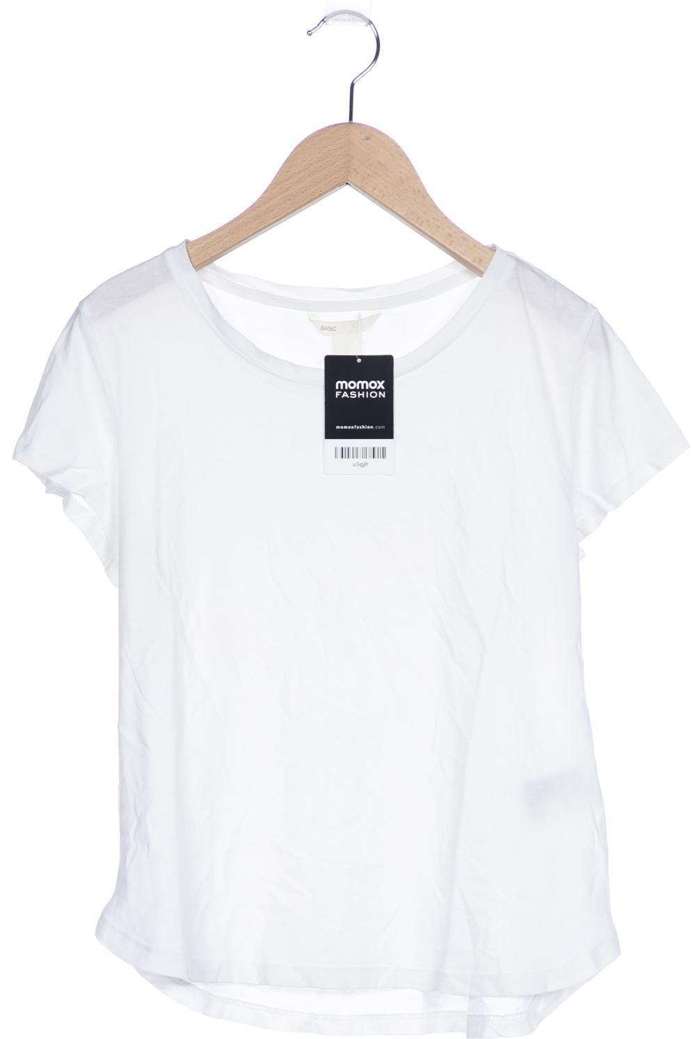 

H&M Damen T-Shirt, weiß
