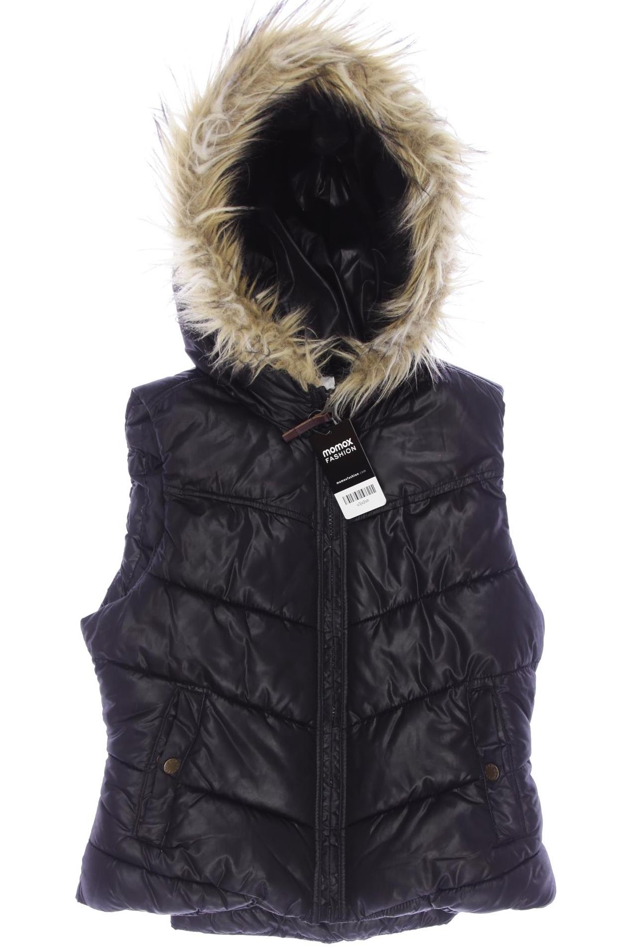 

H&M Damen Weste, schwarz, Gr. 38