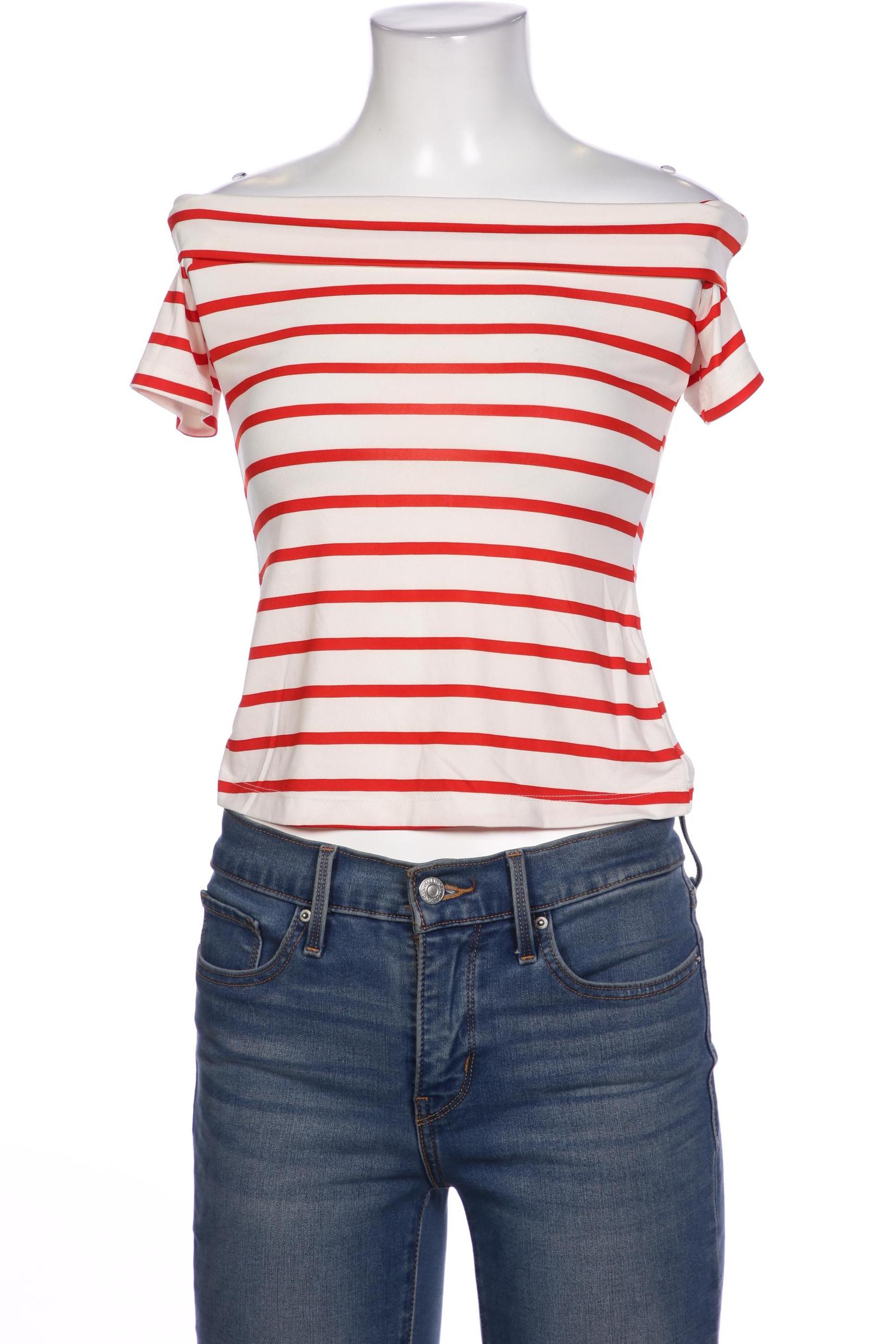 

H&M Damen T-Shirt, weiß