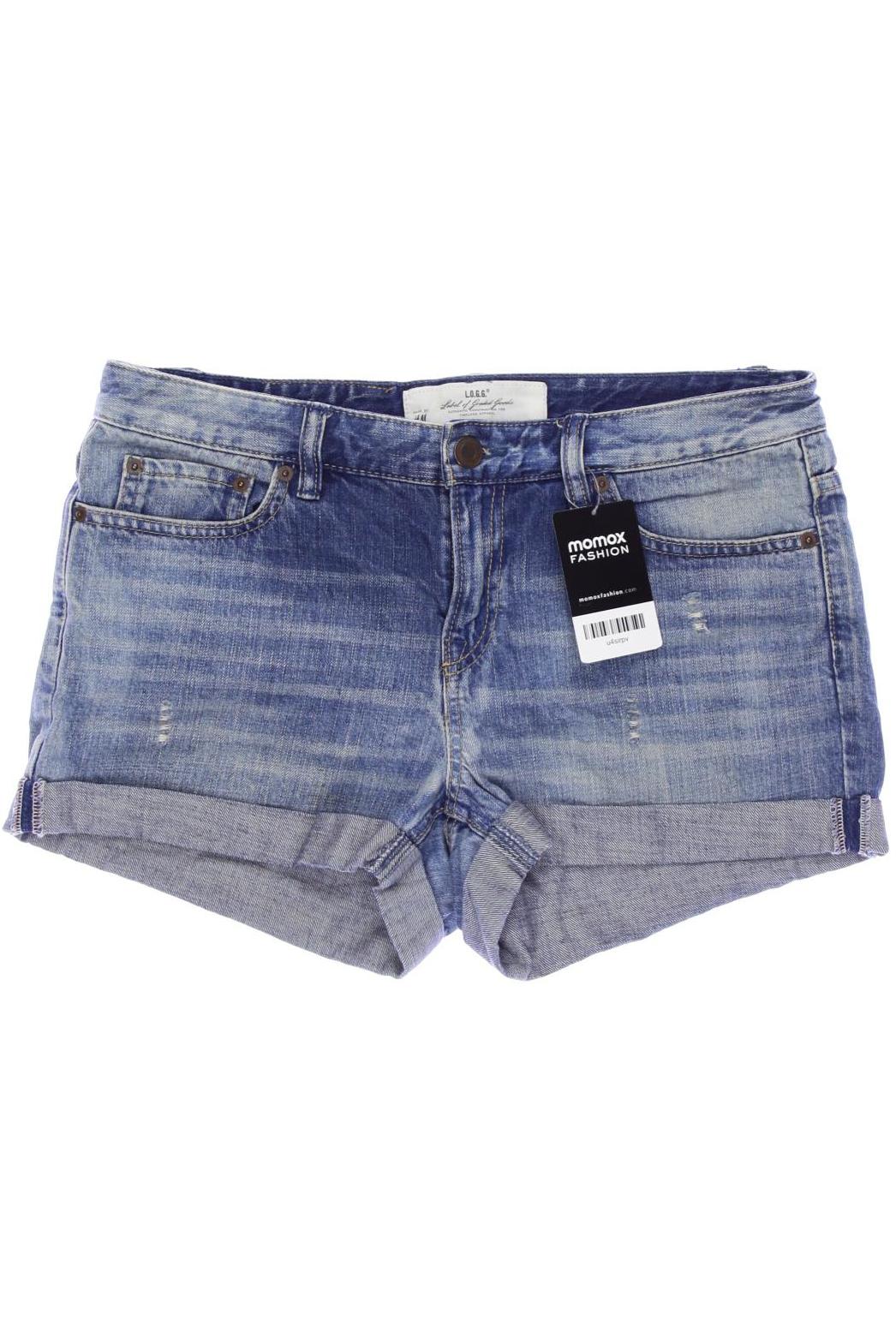 

H&M Damen Shorts, blau, Gr. 38